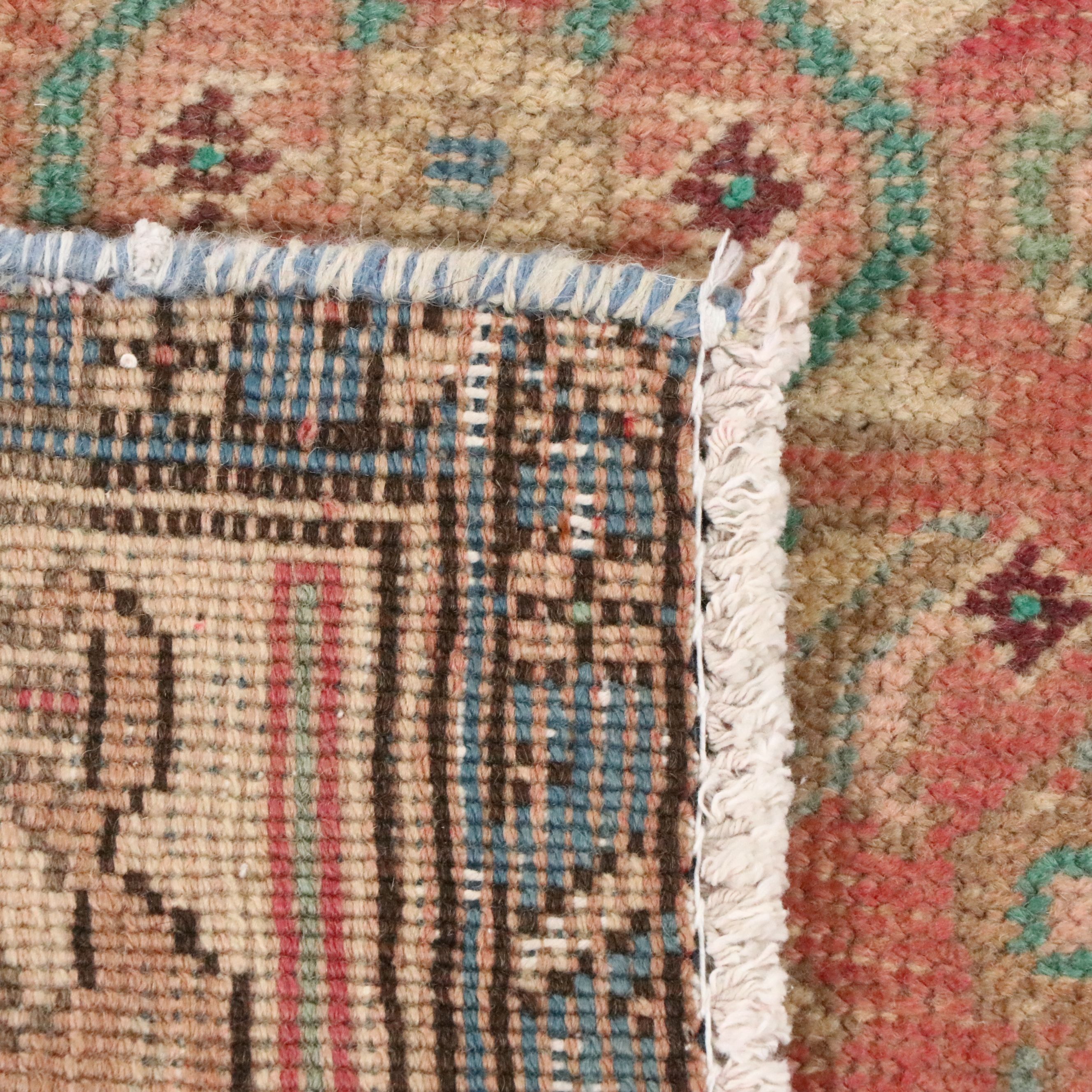 3'3 x 10'8 Hand-Knotted Persian Veramin Carpet Runner
