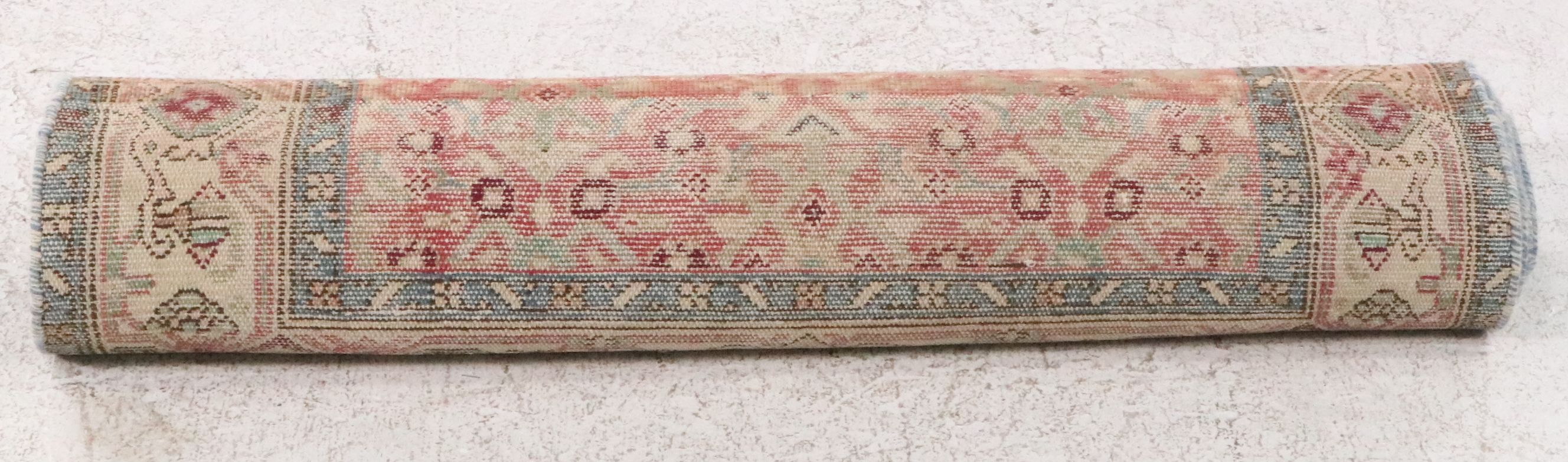 3'3 x 10'8 Hand-Knotted Persian Veramin Carpet Runner