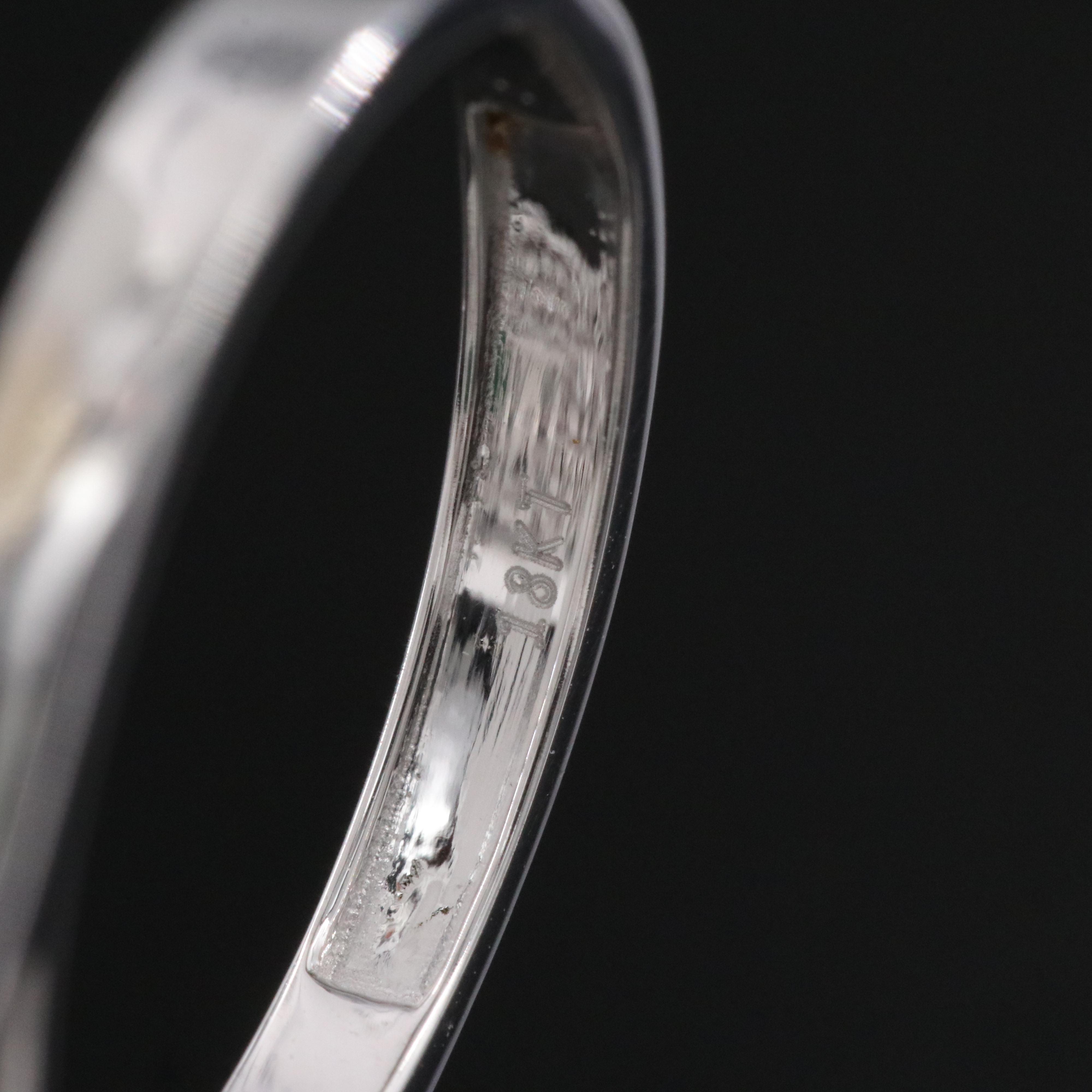 18K 2.82 CT Emerald and 1.30 CTW Diamond Ring