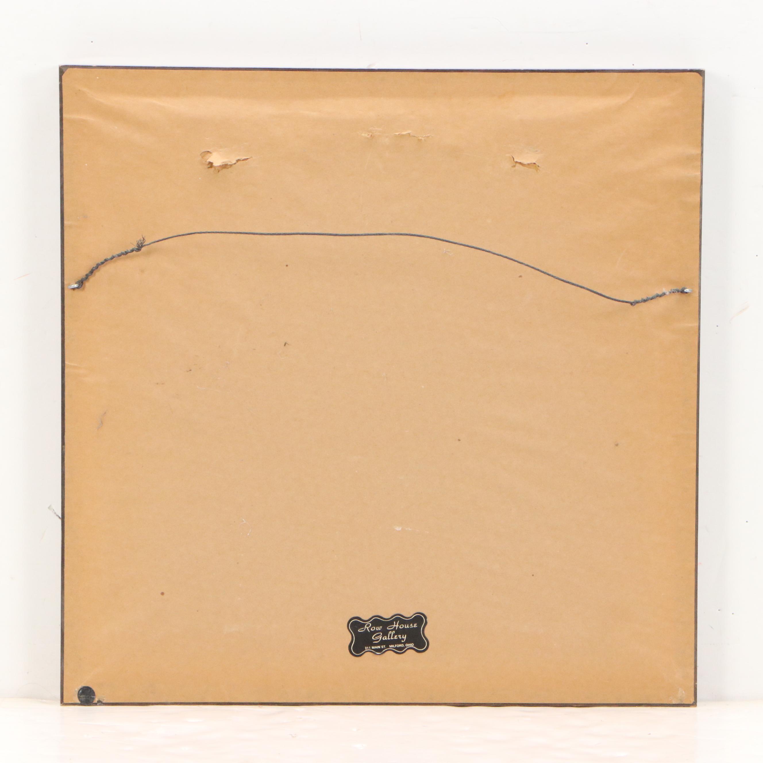 J. Elizabeth Fischer Color Etching "Russian Olive"