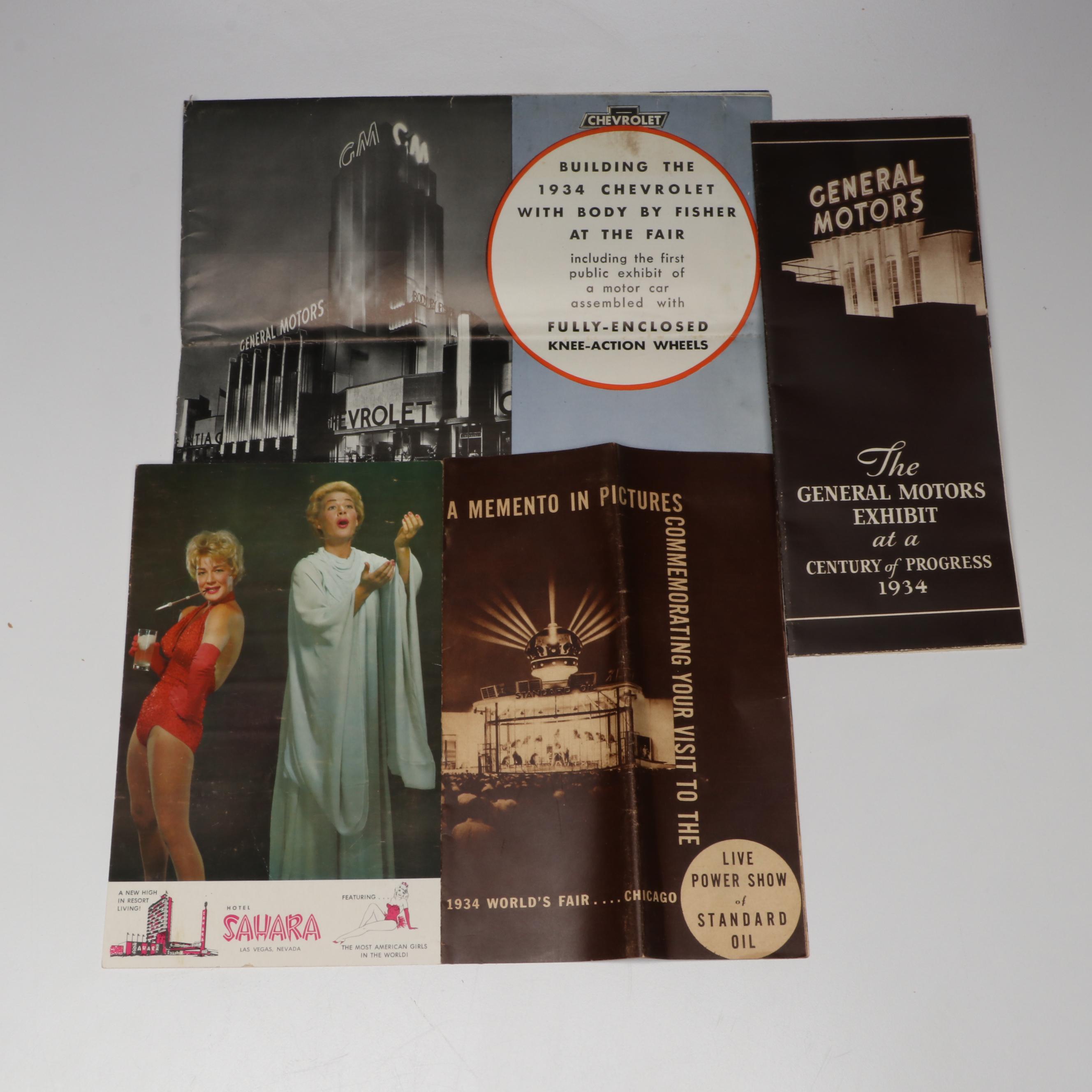 Audrey Hepburn "Funny Face" Show Program with Walt Disney and More Ephemera