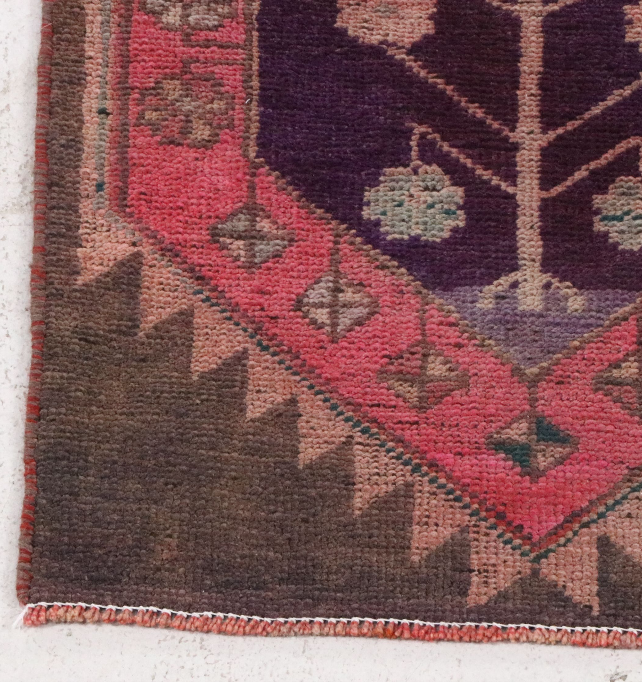 2' x 11'1 Hand-Knotted Turkish Kula Style Carpet Runner