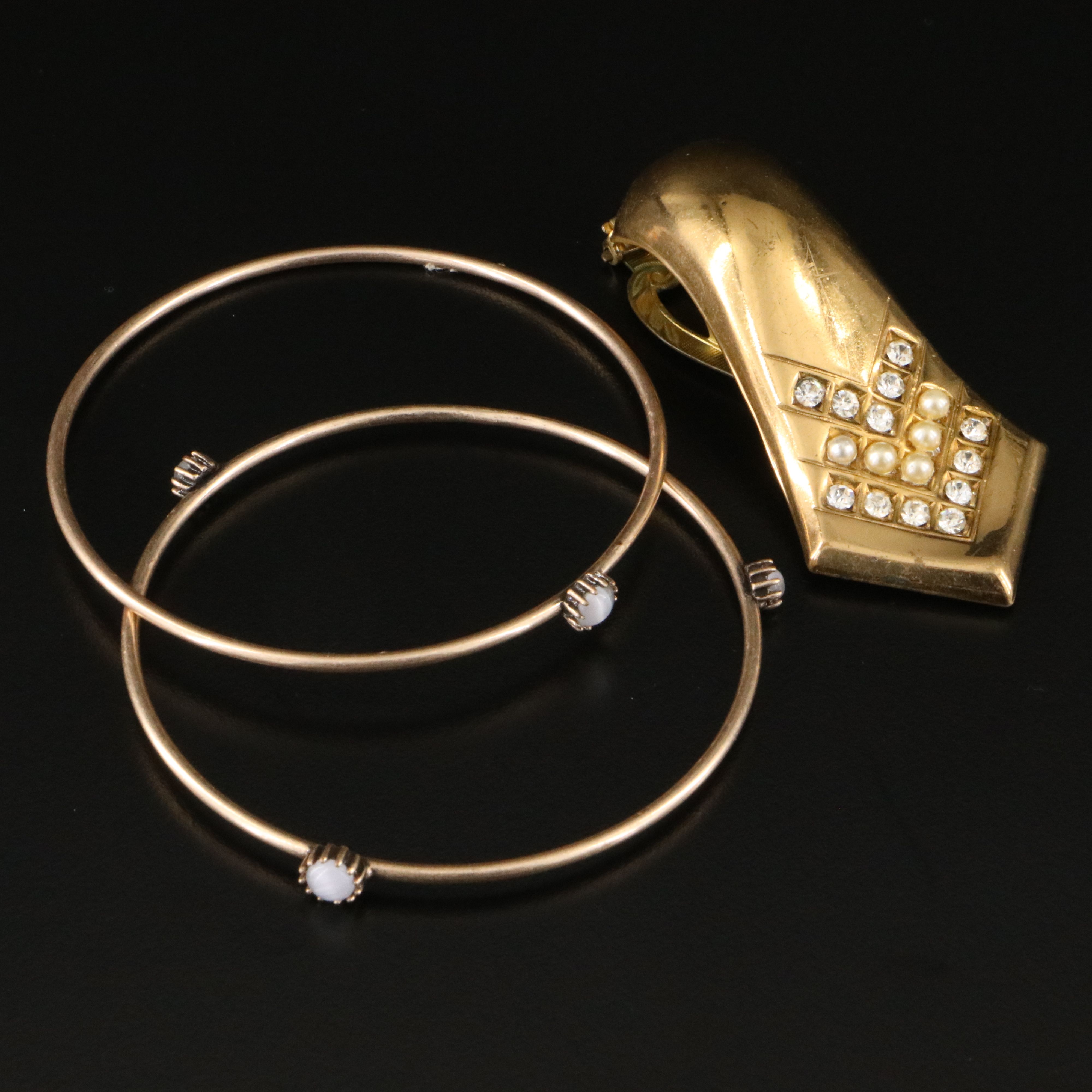 Antique and Vintage Jewelry Collection Featured in Celluloid Box