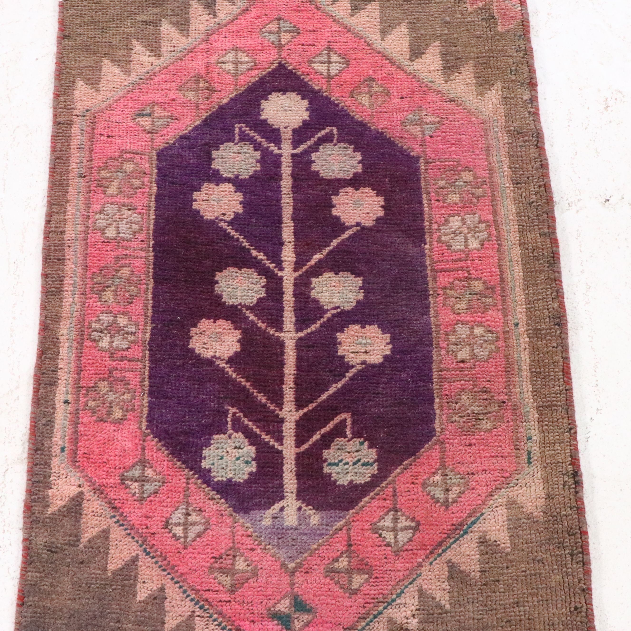 2' x 11'1 Hand-Knotted Turkish Kula Style Carpet Runner