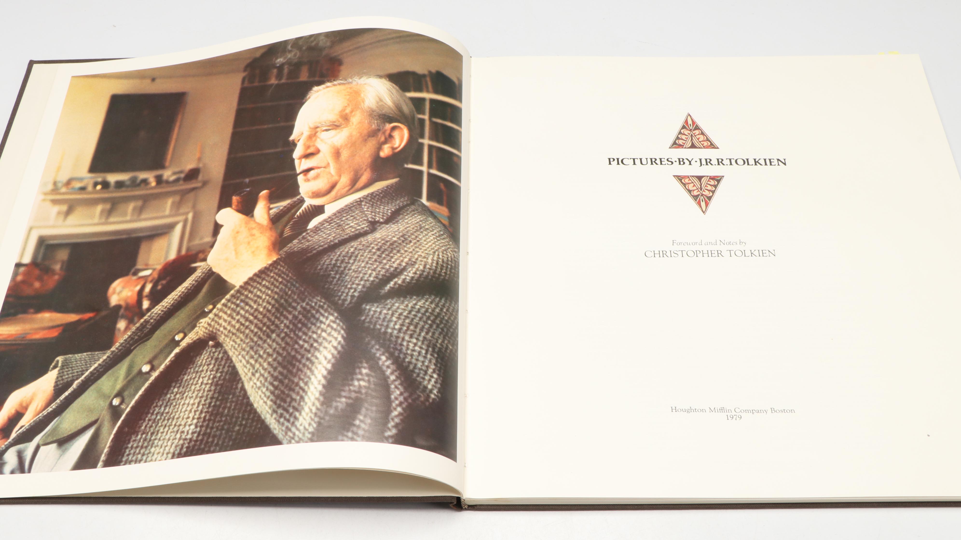 First American Printing "Pictures" by J. R. R. Tolkien, 1979