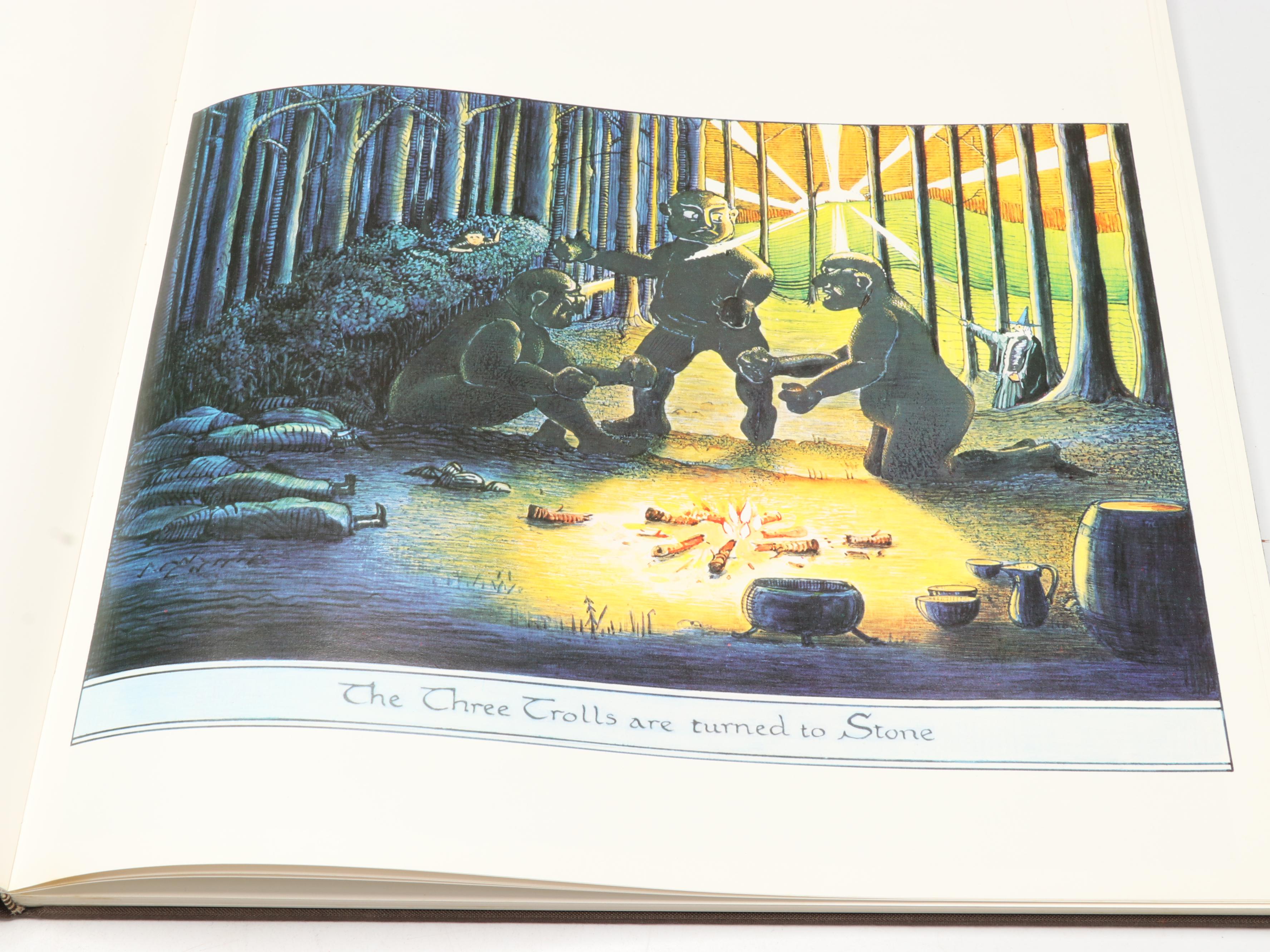 First American Printing "Pictures" by J. R. R. Tolkien, 1979