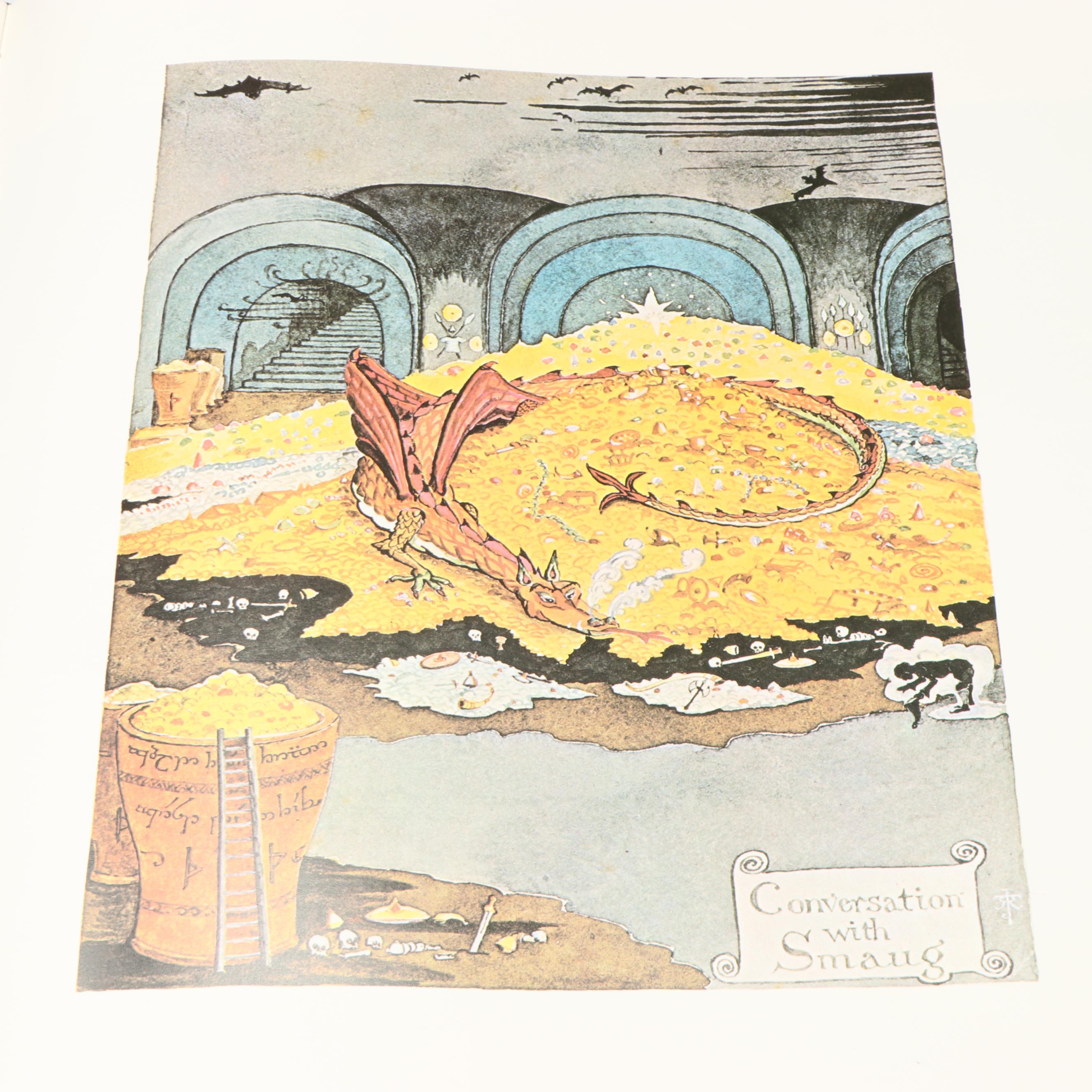 First American Printing "Pictures" by J. R. R. Tolkien, 1979