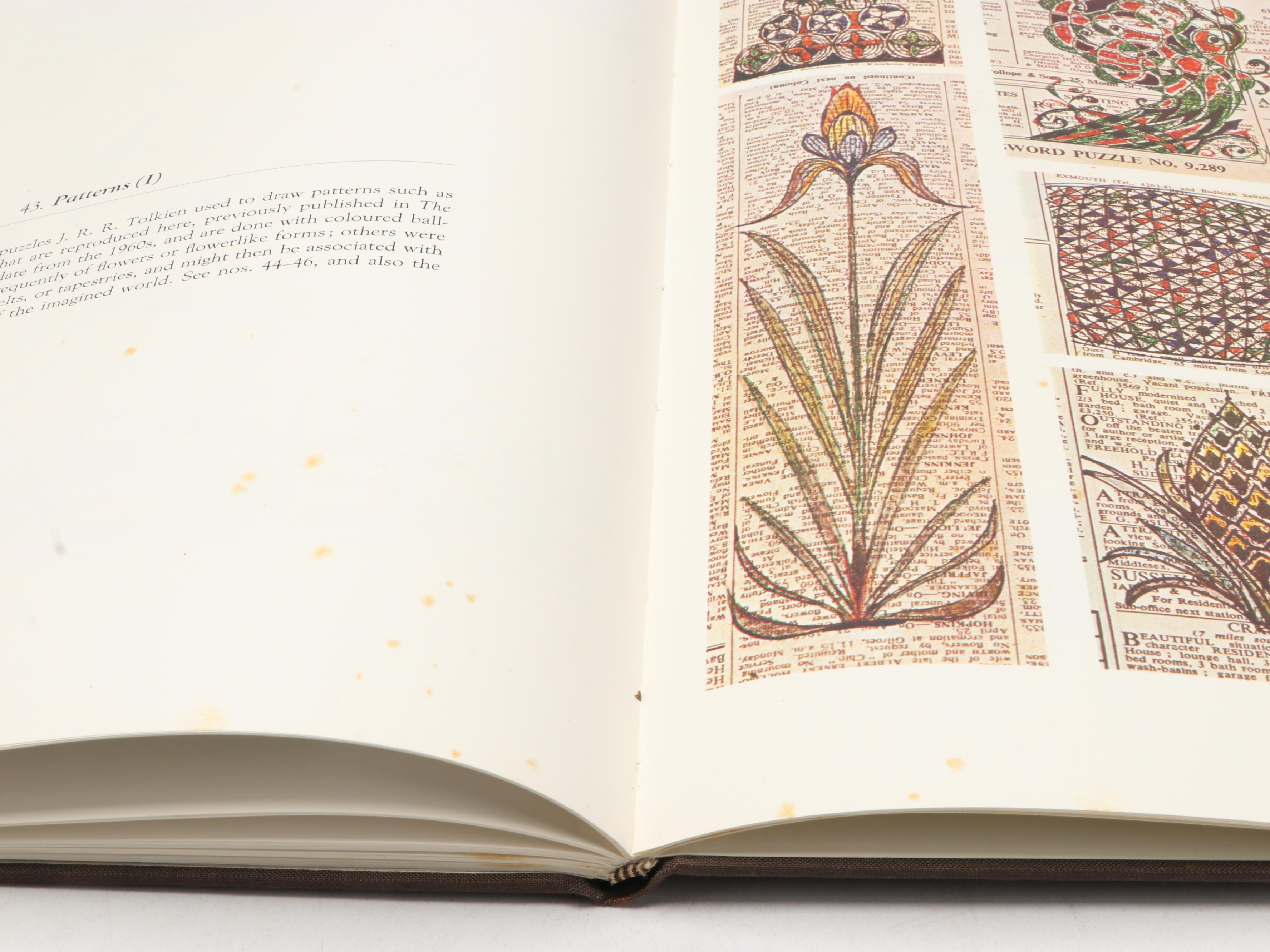 First American Printing "Pictures" by J. R. R. Tolkien, 1979