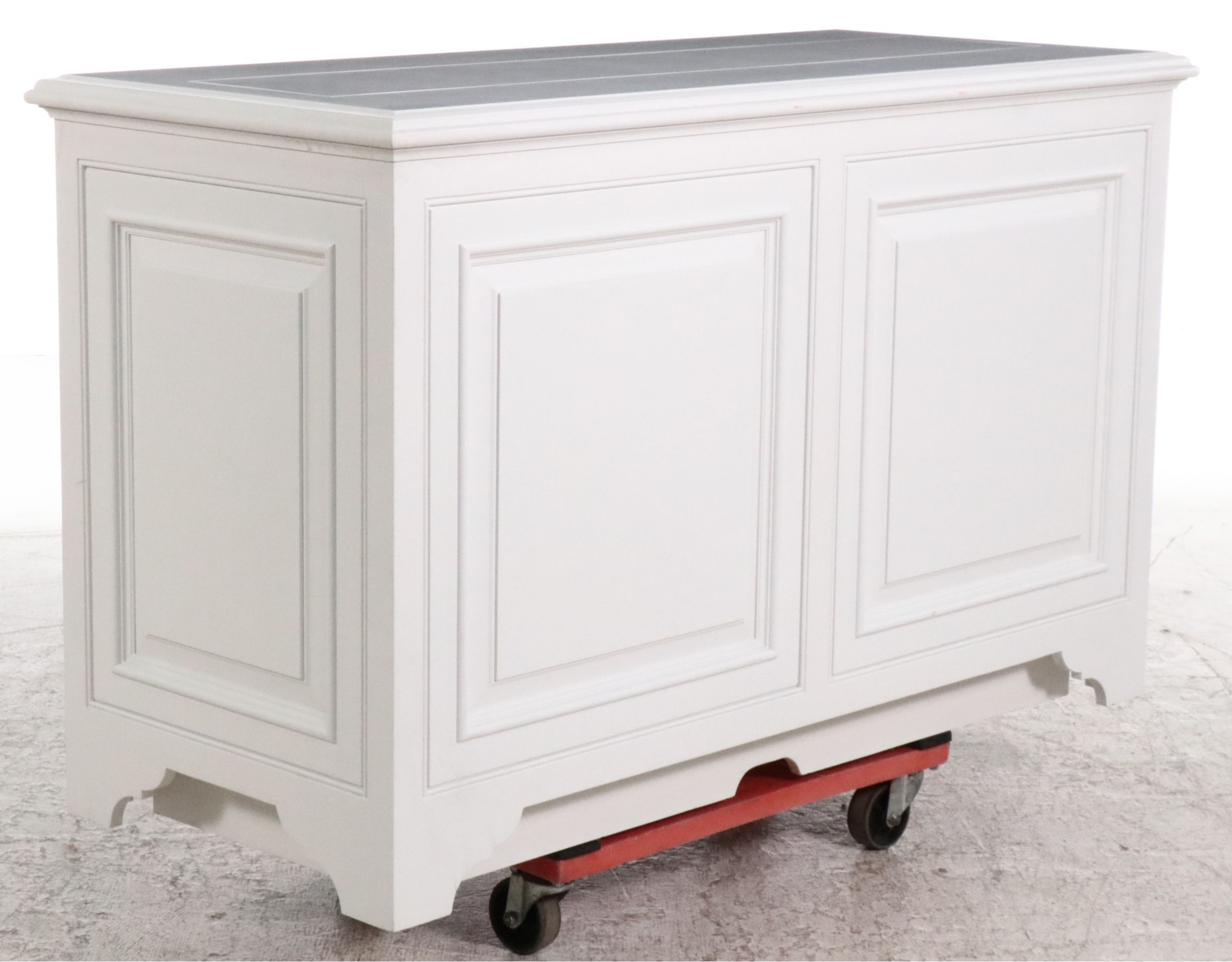 Sony A90j Bravia XR Oled 4K Smart TV in Nexus White Painted Wood Media Cabinet