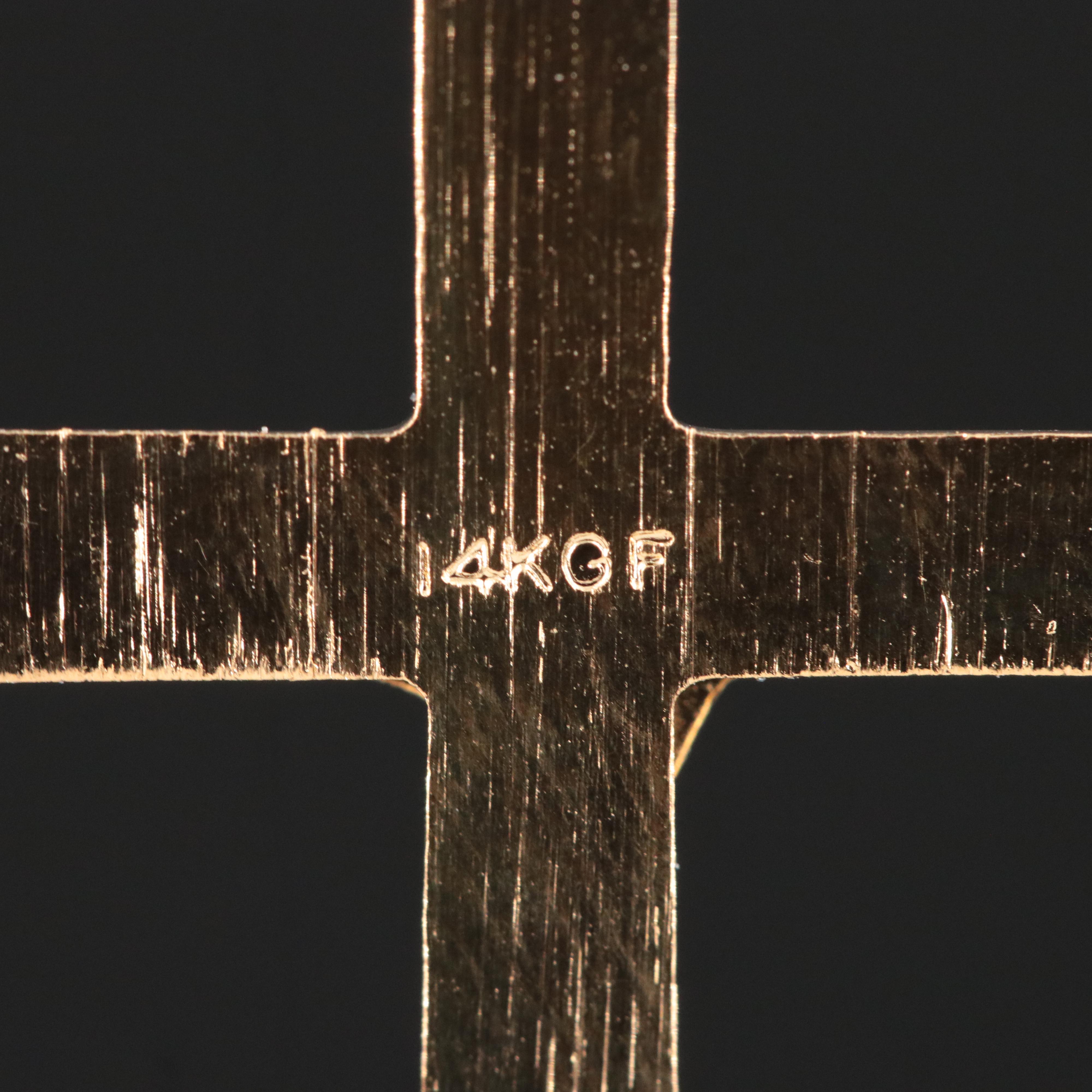 Gold-Filled Crucifix Pendant