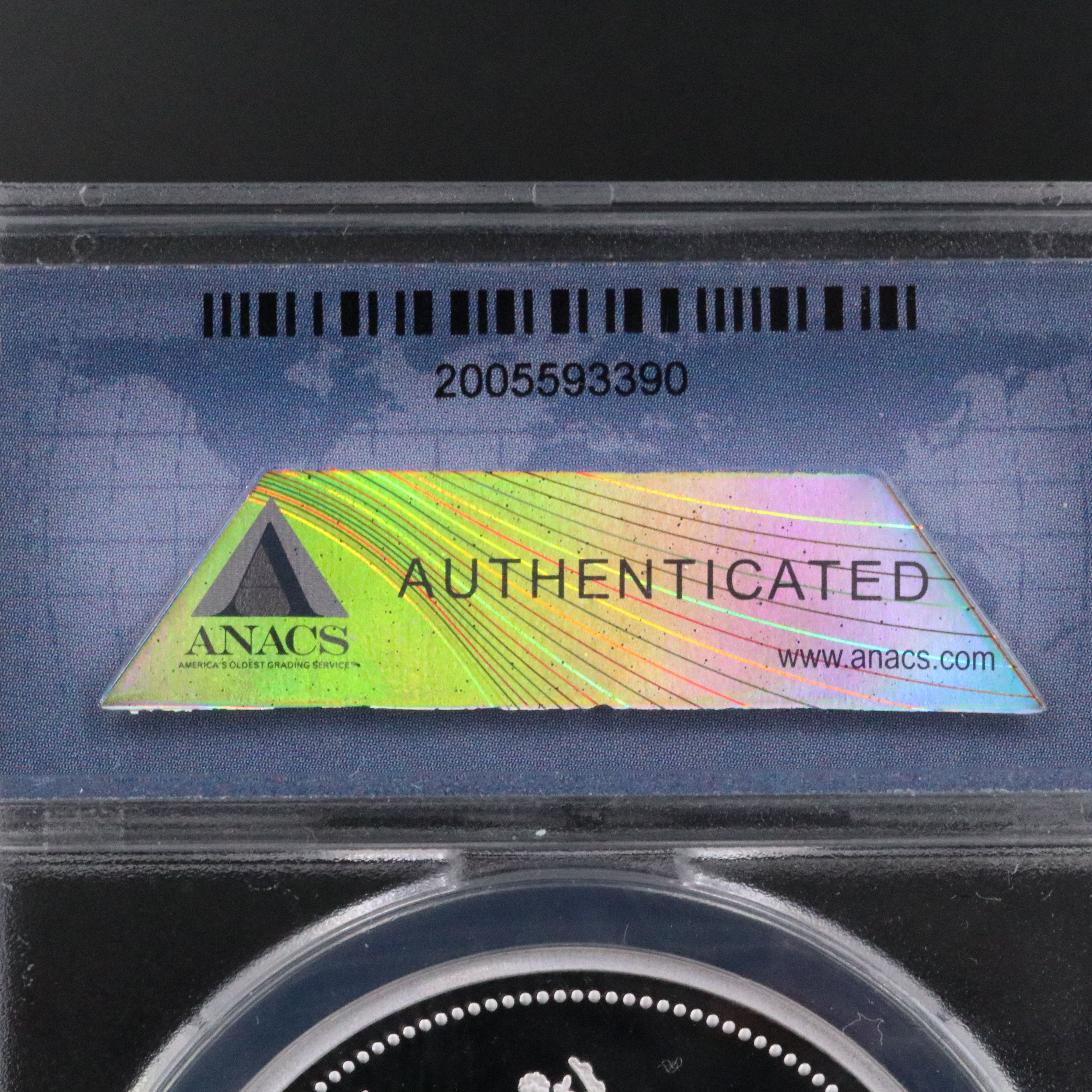 ANACS MS70 DCAM 1996 Australia $1 Kookaburra Silver Coin