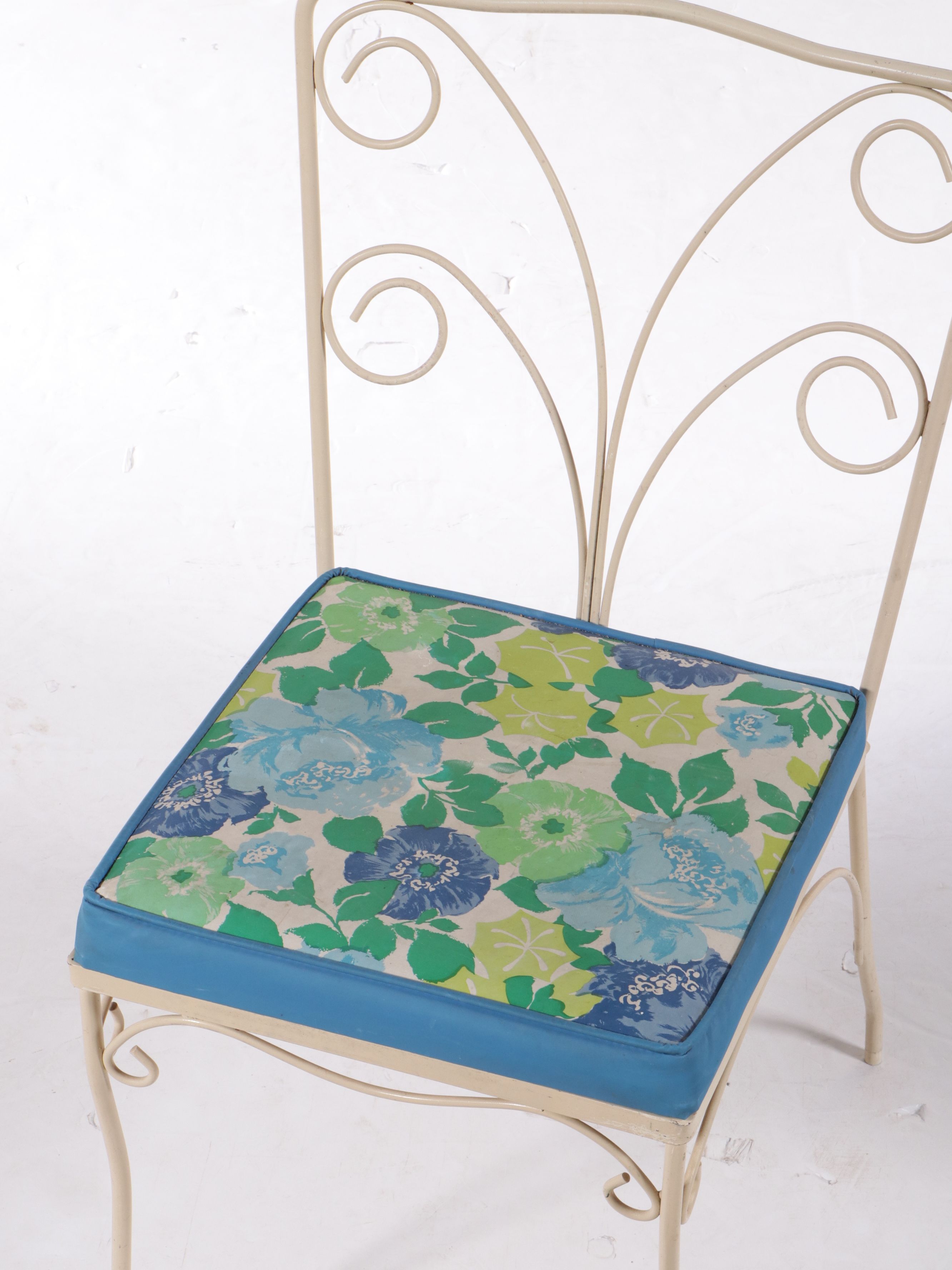 Ivy Terrace Inc. Wrought Iron Patio Furniture, Mid-20th Century