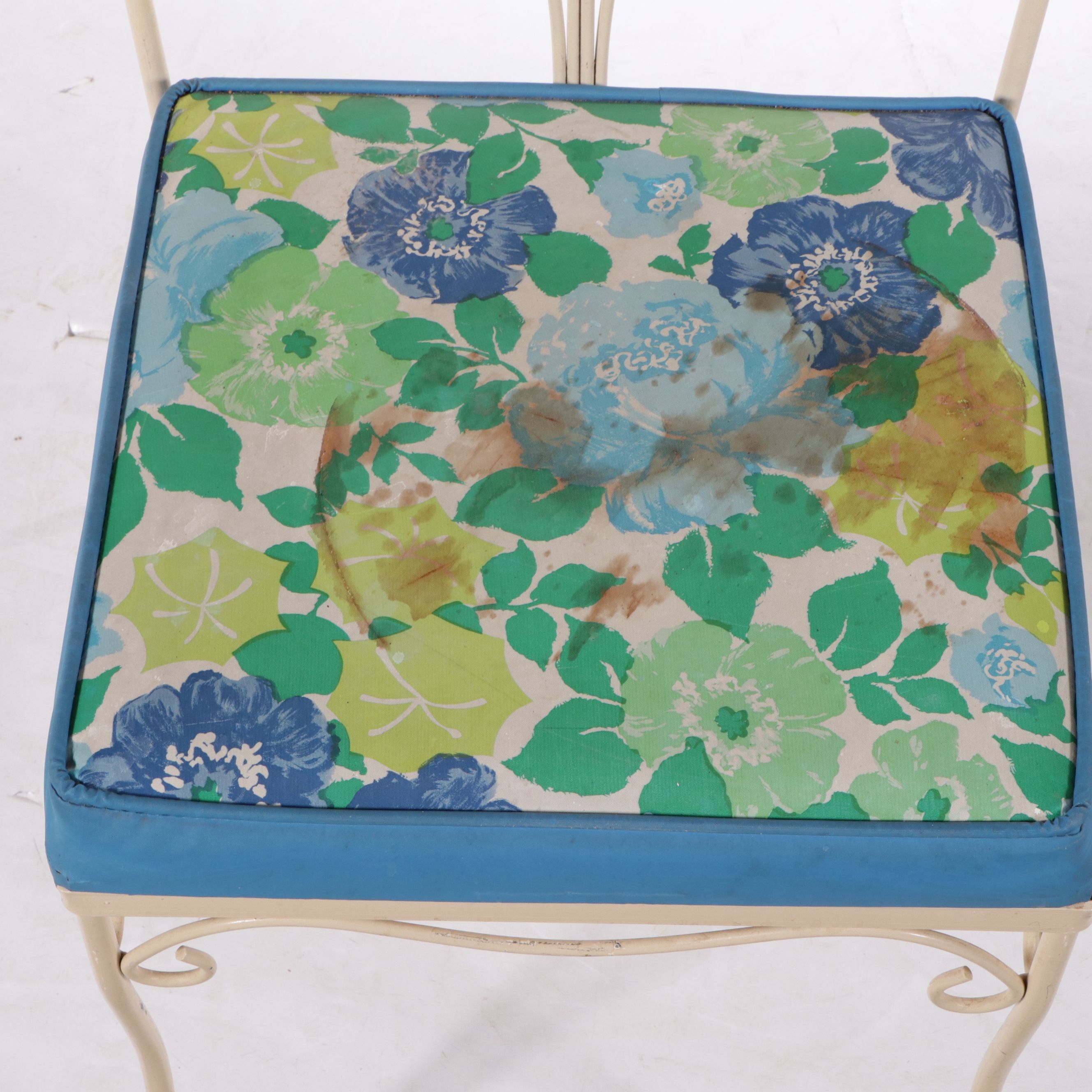 Ivy Terrace Inc. Wrought Iron Patio Furniture, Mid-20th Century