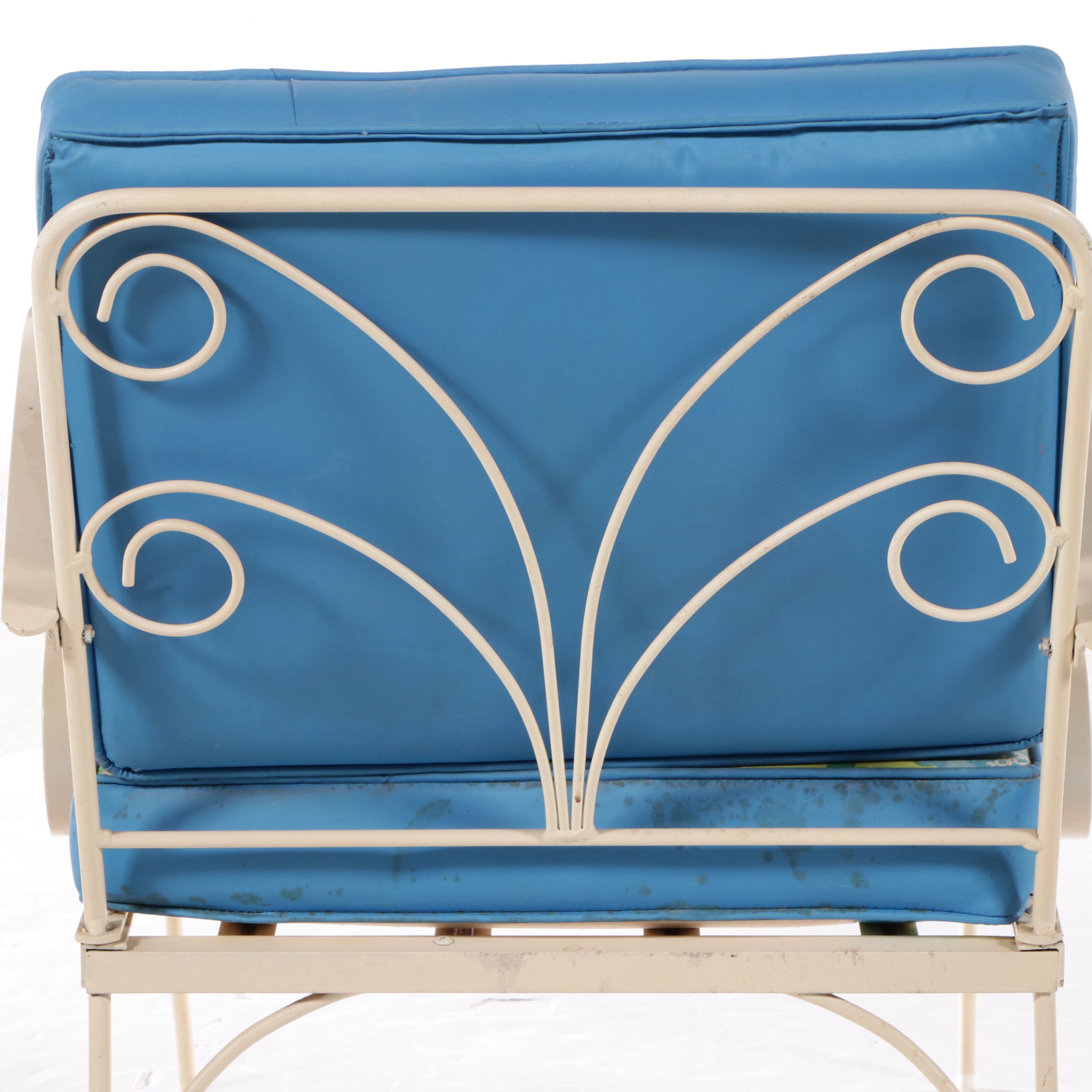 Ivy Terrace Inc. Wrought Iron Patio Furniture, Mid-20th Century