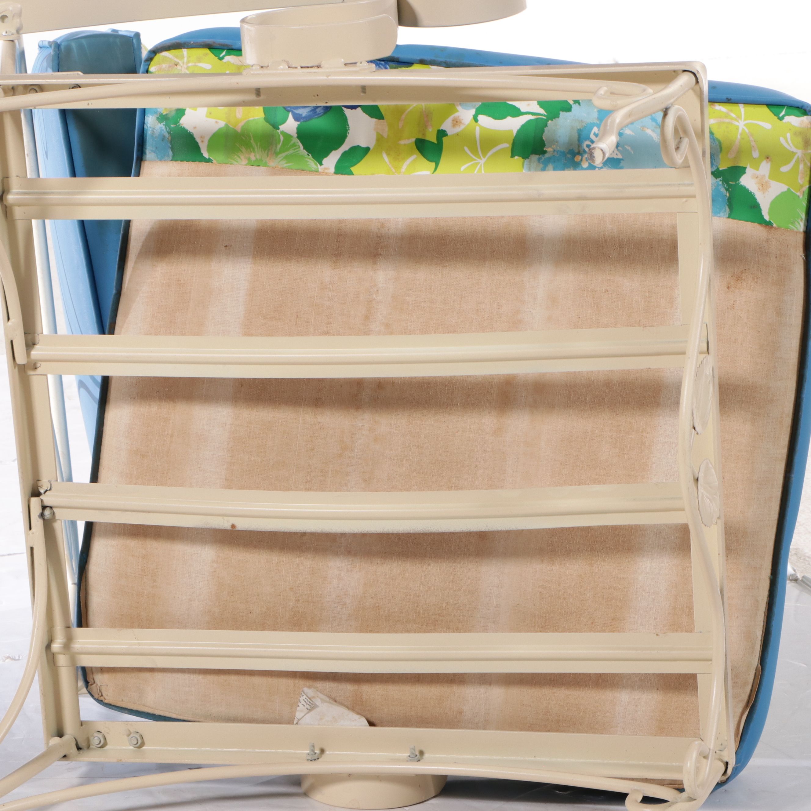 Ivy Terrace Inc. Wrought Iron Patio Furniture, Mid-20th Century