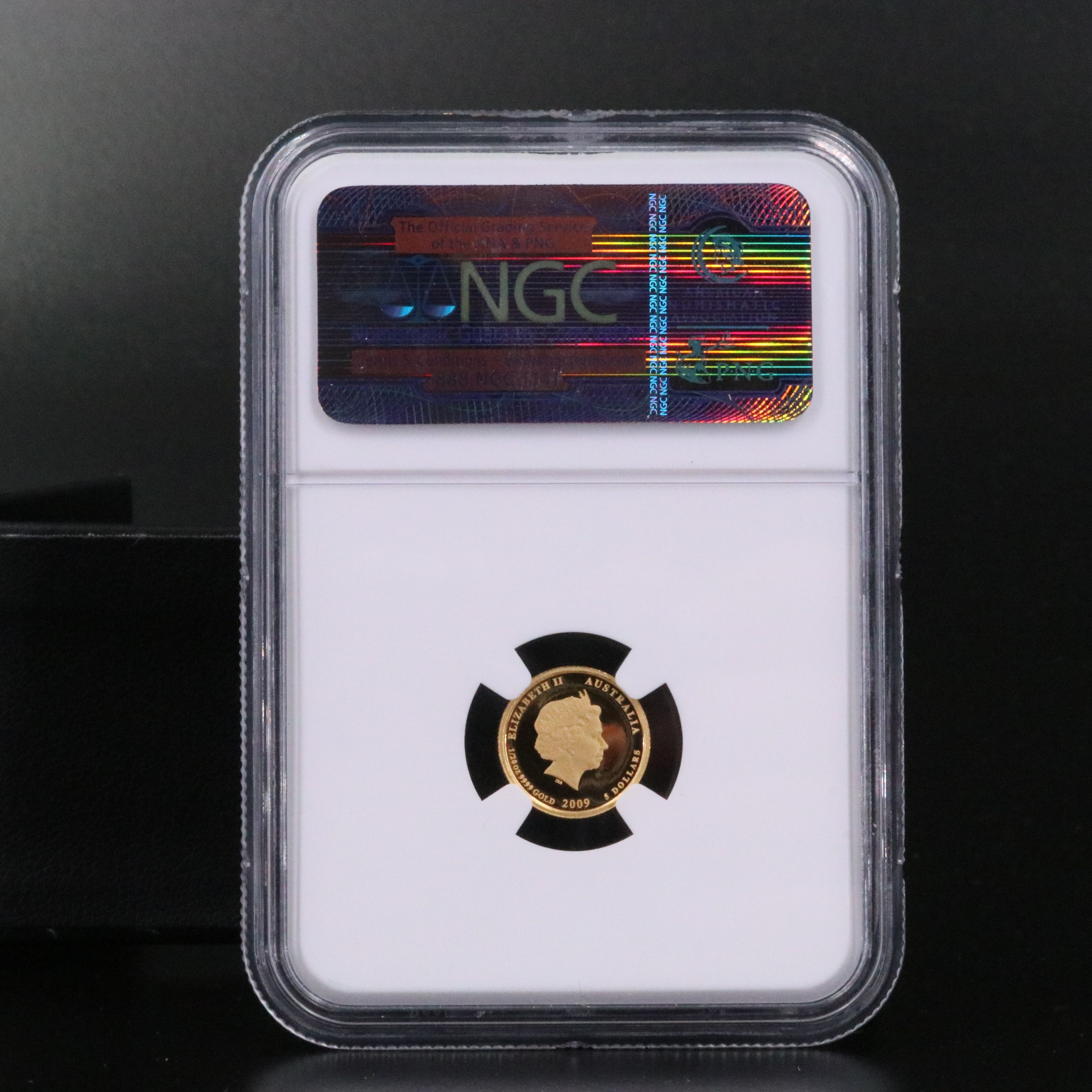 NGC Graded PF69 Ultra Cameo 2009P Australia 2006 Kookaburra $5 Gold Coin