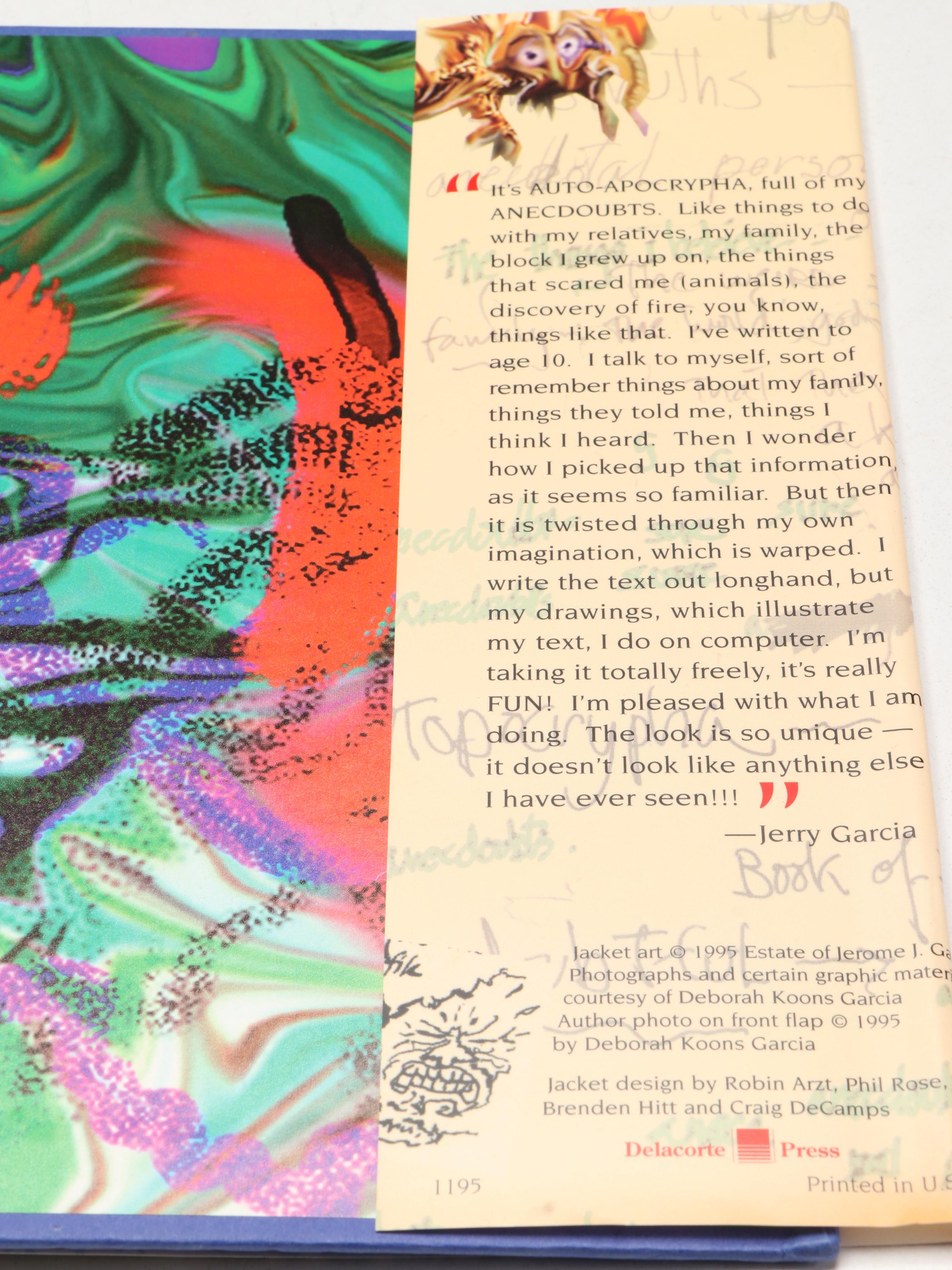 First Printing "Harrington Street" by Jerry Garcia, 1995