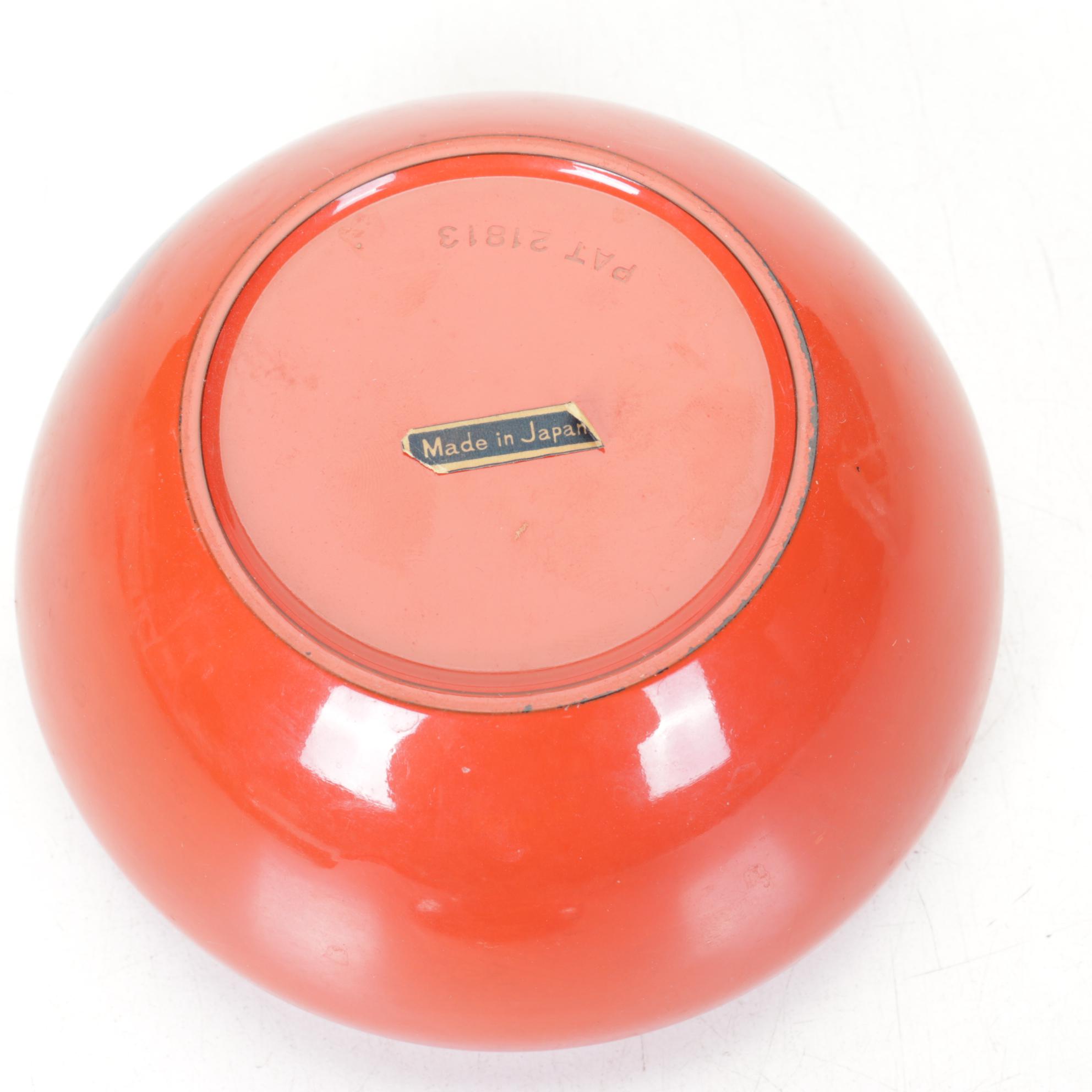 Neiman Marcus Cobalt Enamel Candlestick, Wooden Fife with Brass Caps and More