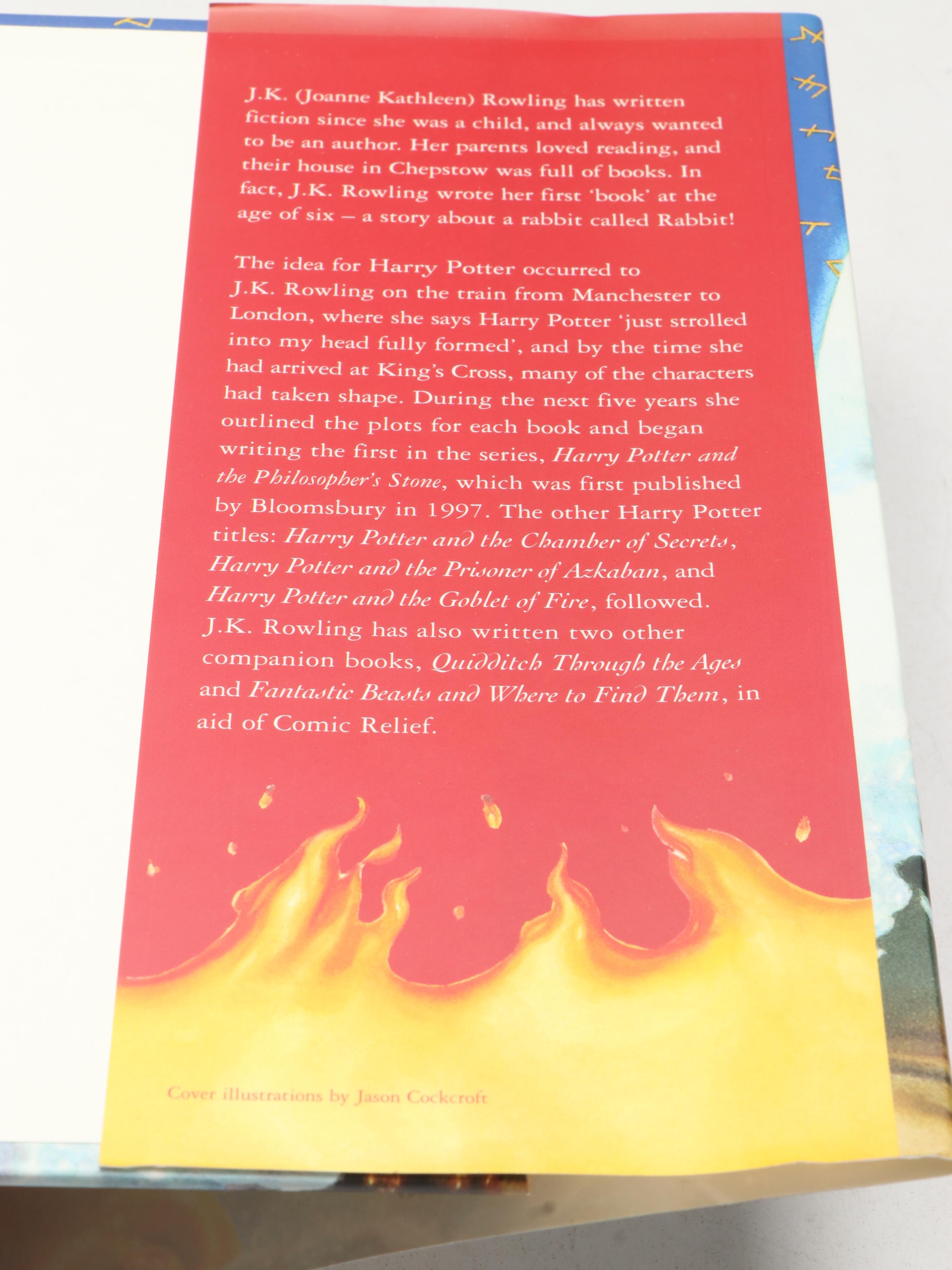 First UK Edition "Harry Potter and the Order of the Phoenix" by J. K. Rowling