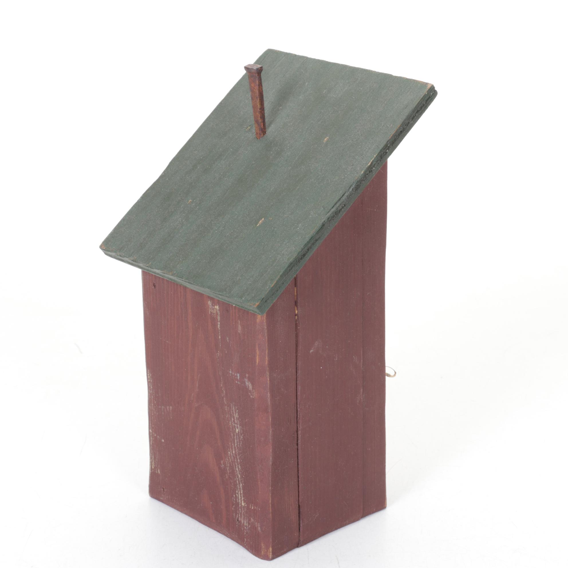 Folk Art Outhouse Wall Art, Tissue Box Cover & More