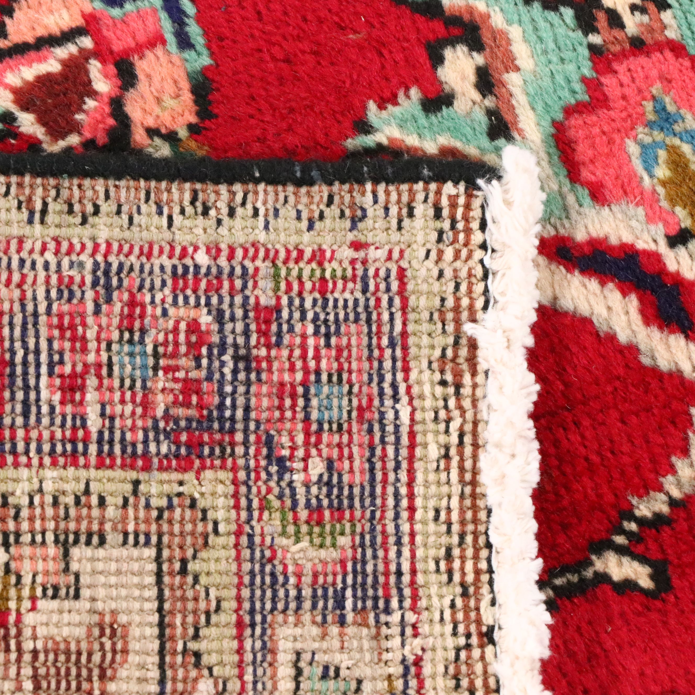 8'3 x 10'10 Hand-Knotted Persian Kashan Area Rug