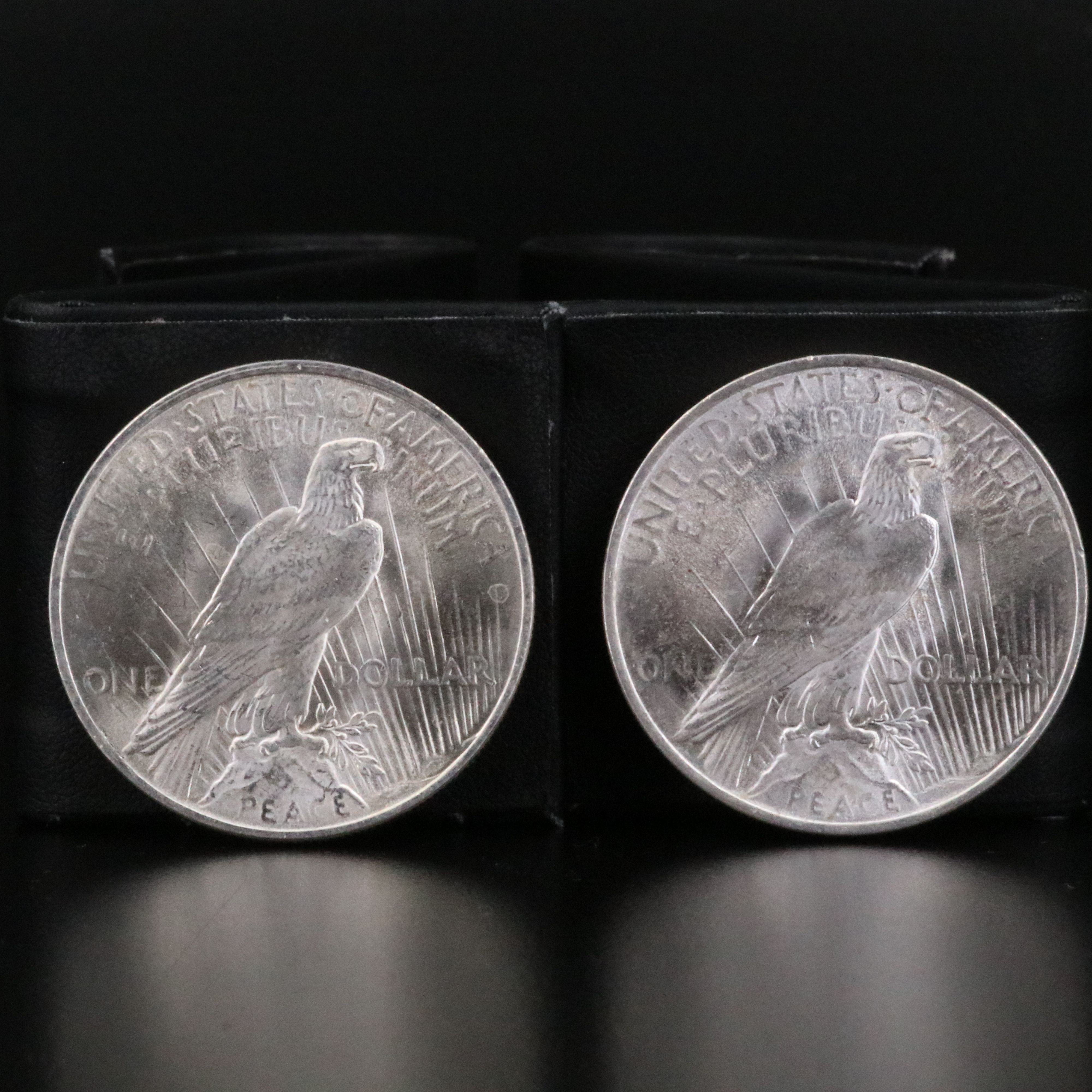 1922 and 1923 Peace Silver Dollars
