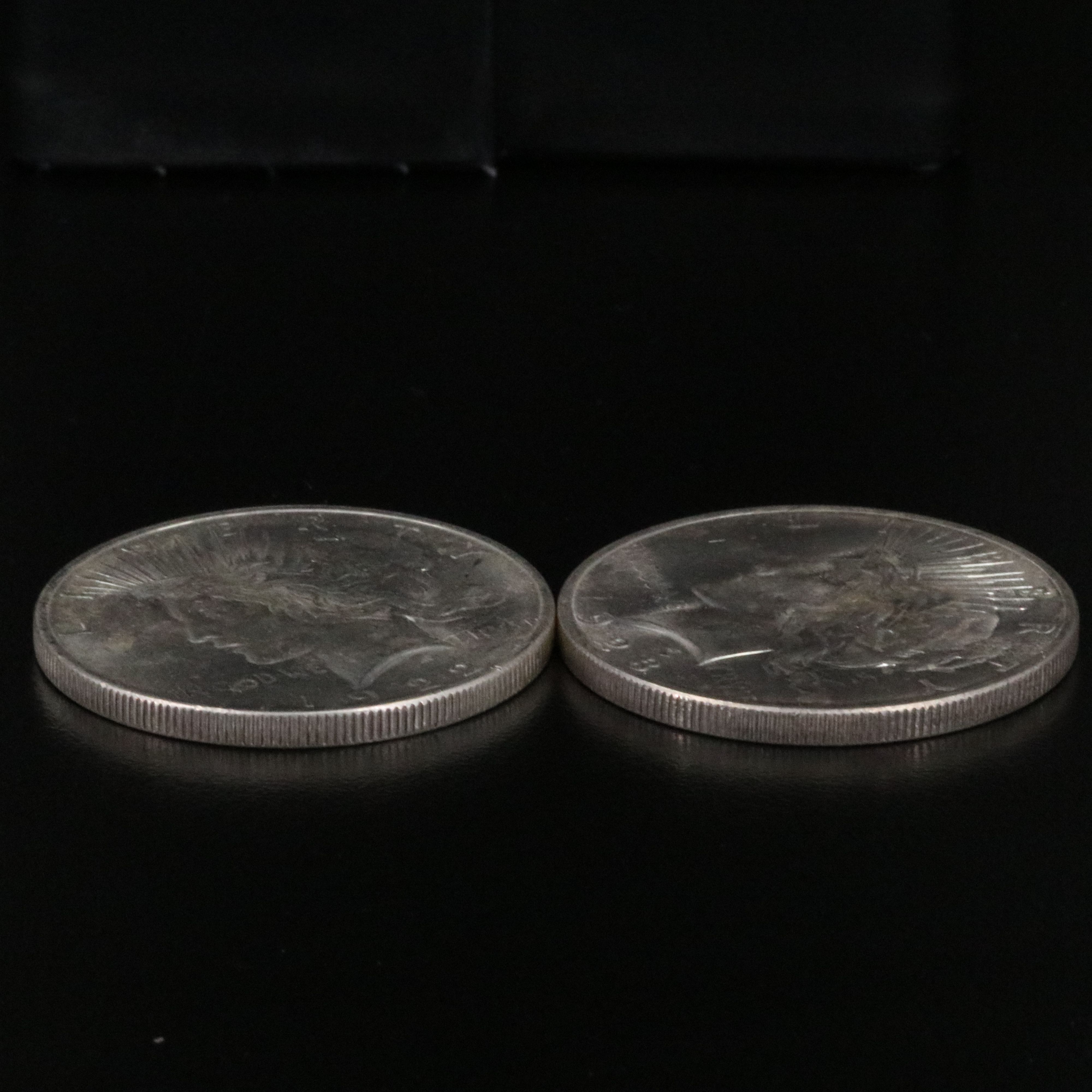 1922 and 1923 Peace Silver Dollars