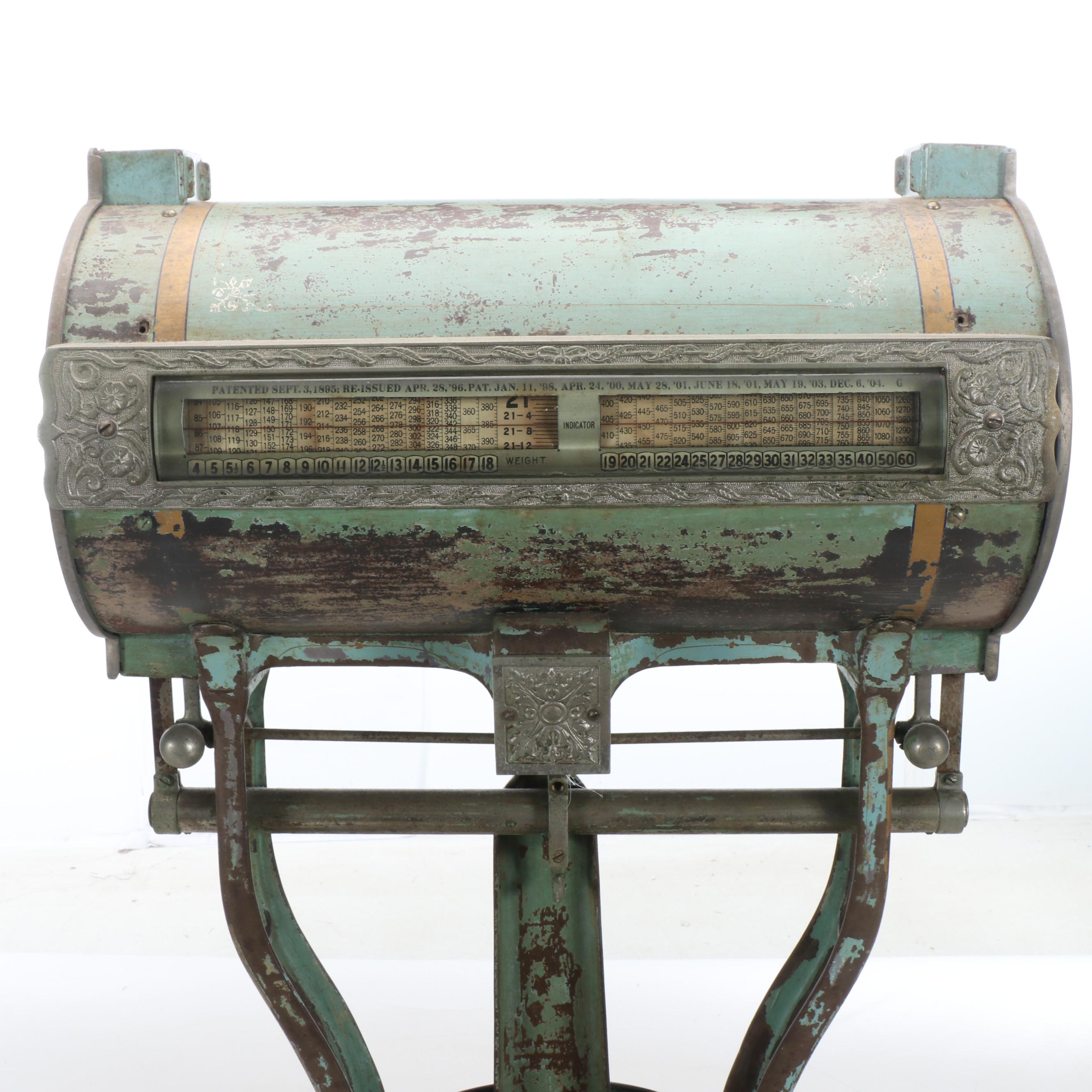 Polychrome Cast Iron Scale