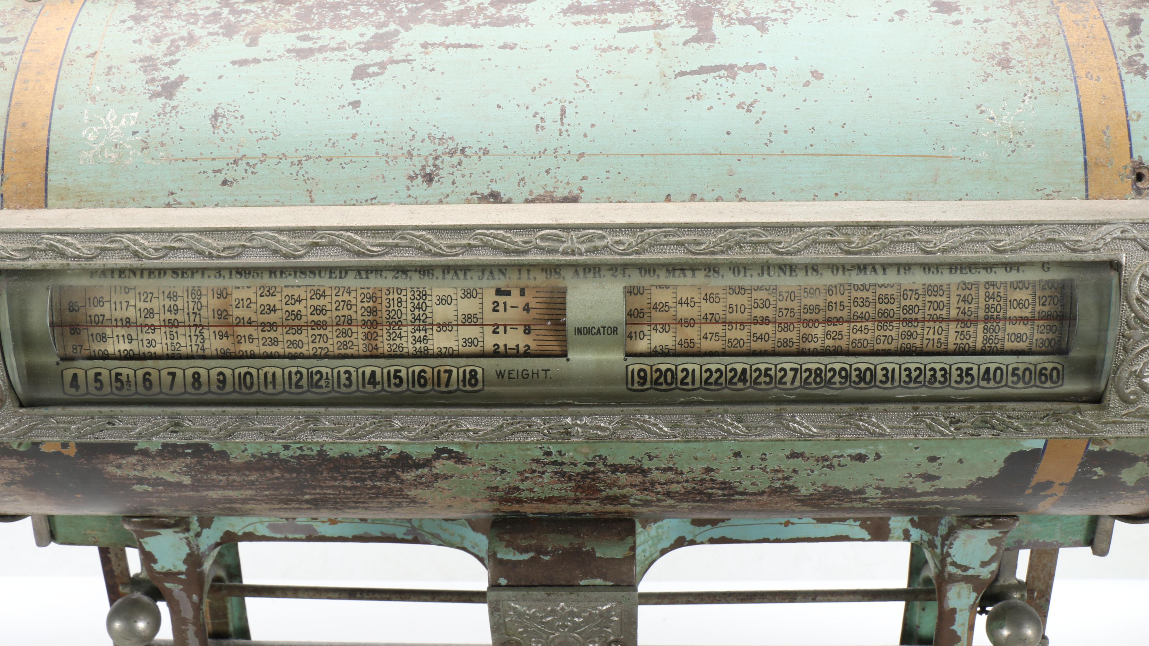 Polychrome Cast Iron Scale