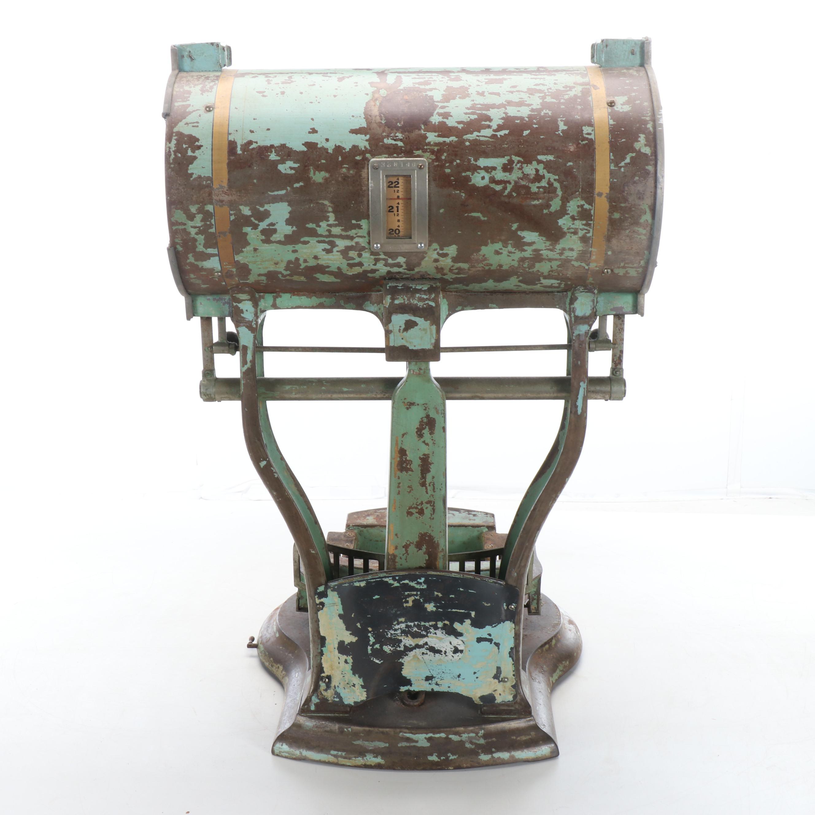 Polychrome Cast Iron Scale