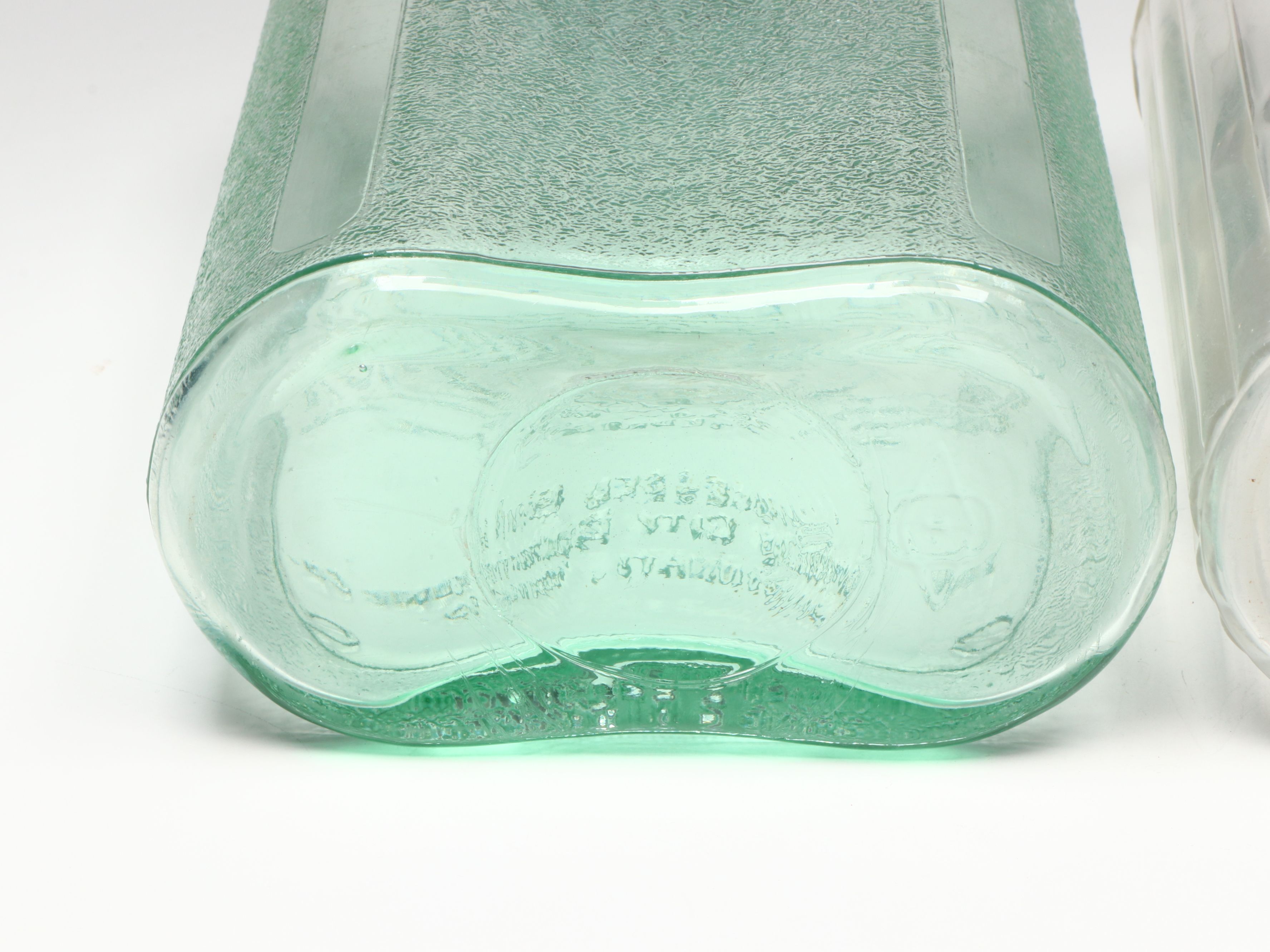Aerox Distilled Water and Other Vintage Glass Jars and Bottles, 20th Century