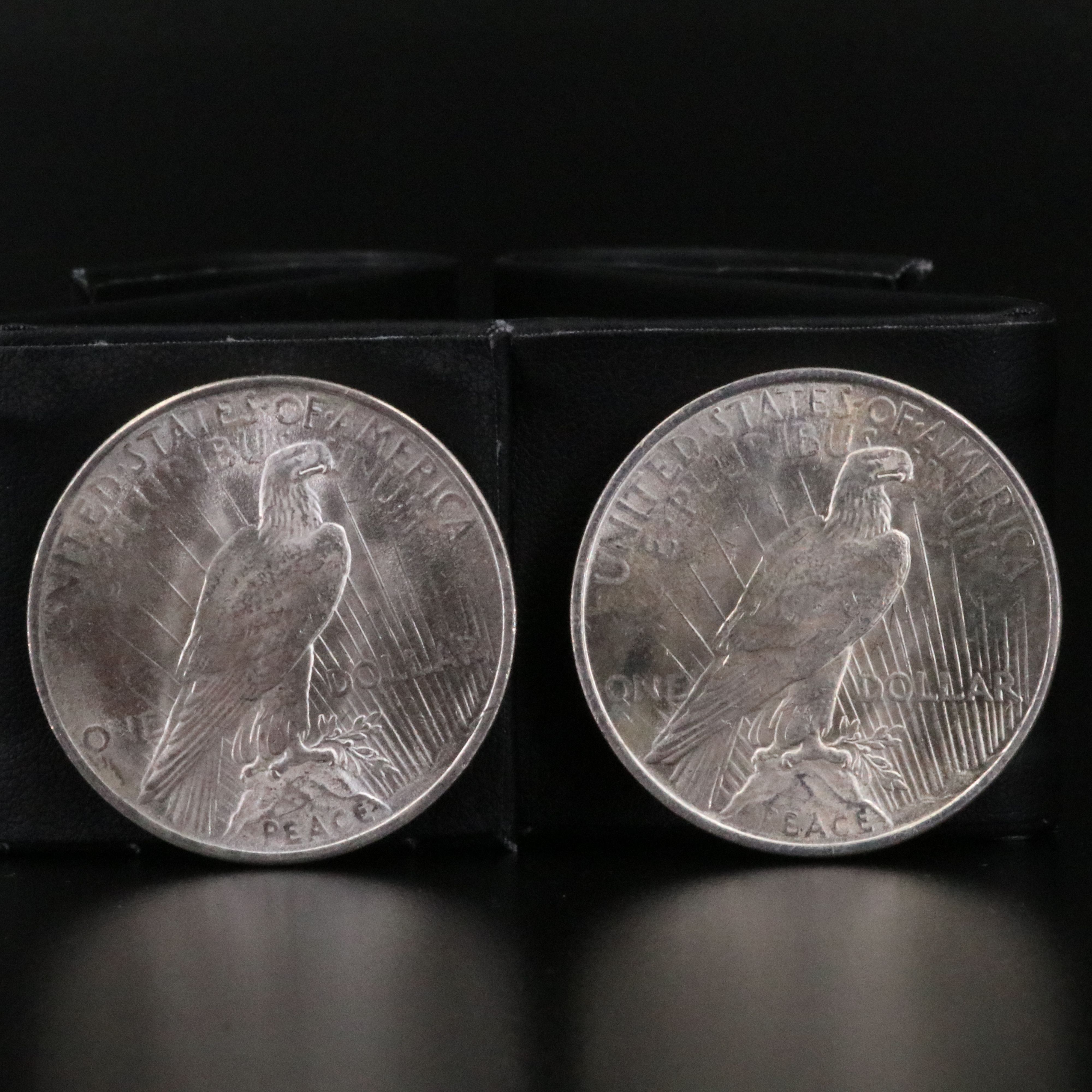 1922 and 1923 Peace Silver Dollars