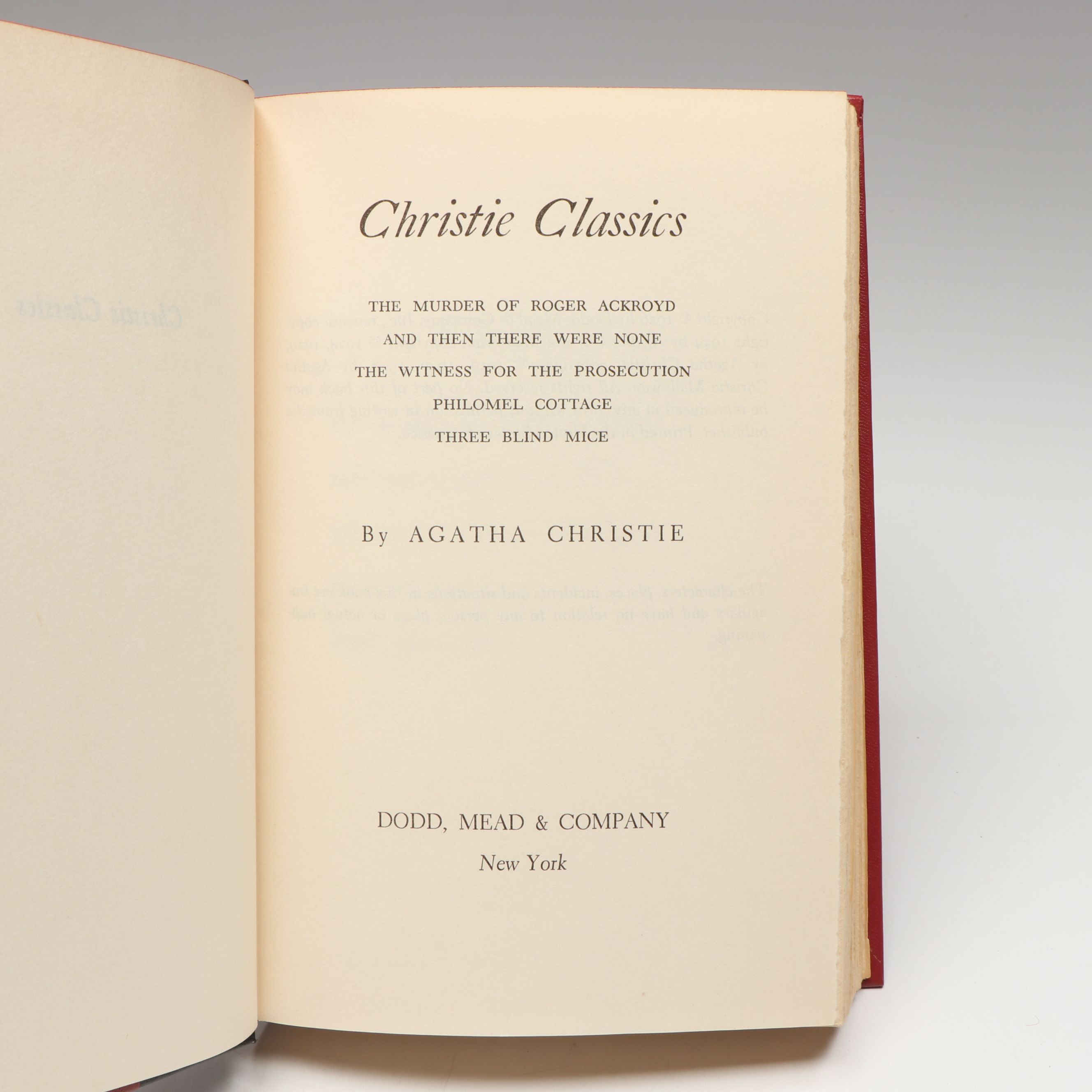 "Christie Classics," "Four Five and Six," and More Mystery Anthologies