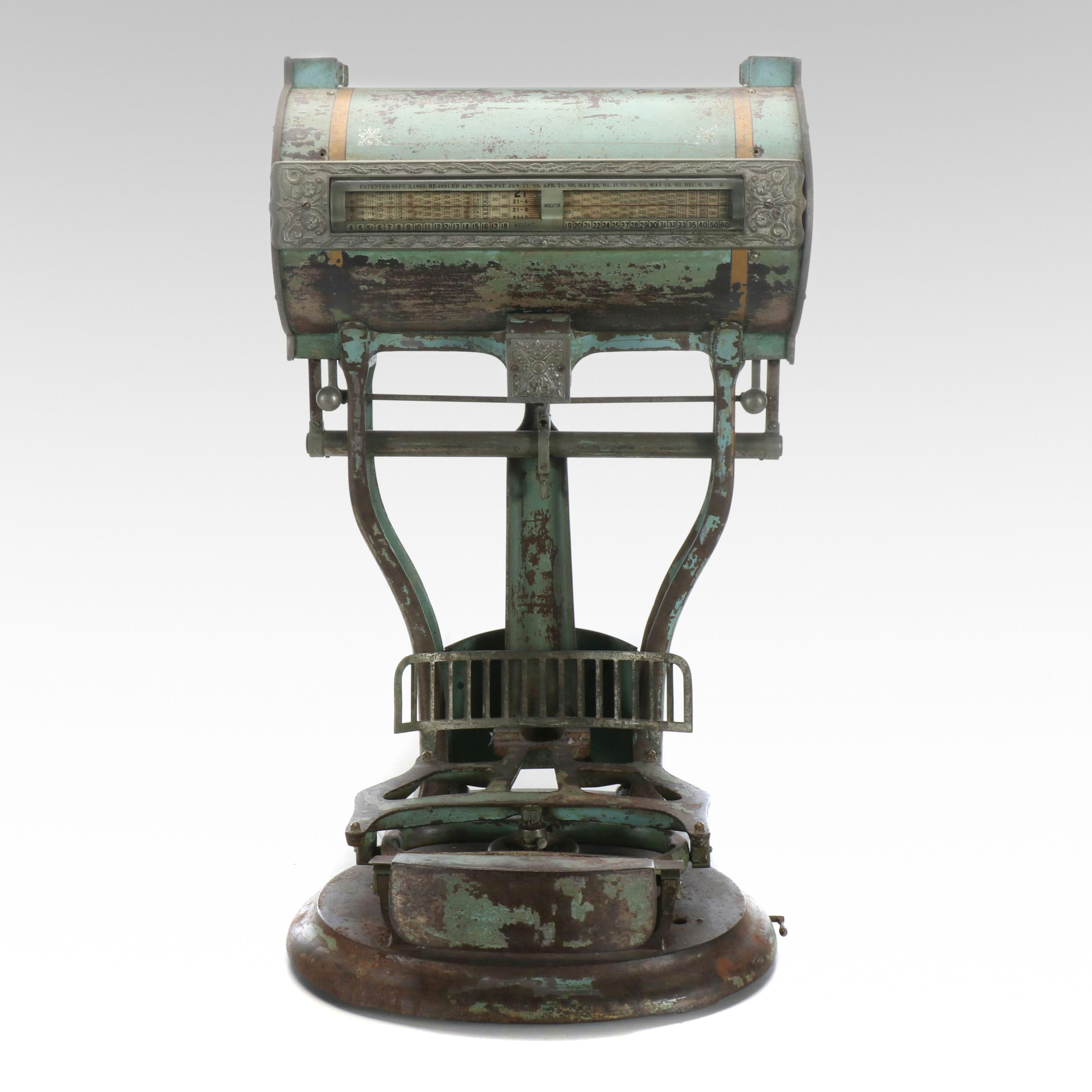 Polychrome Cast Iron Scale