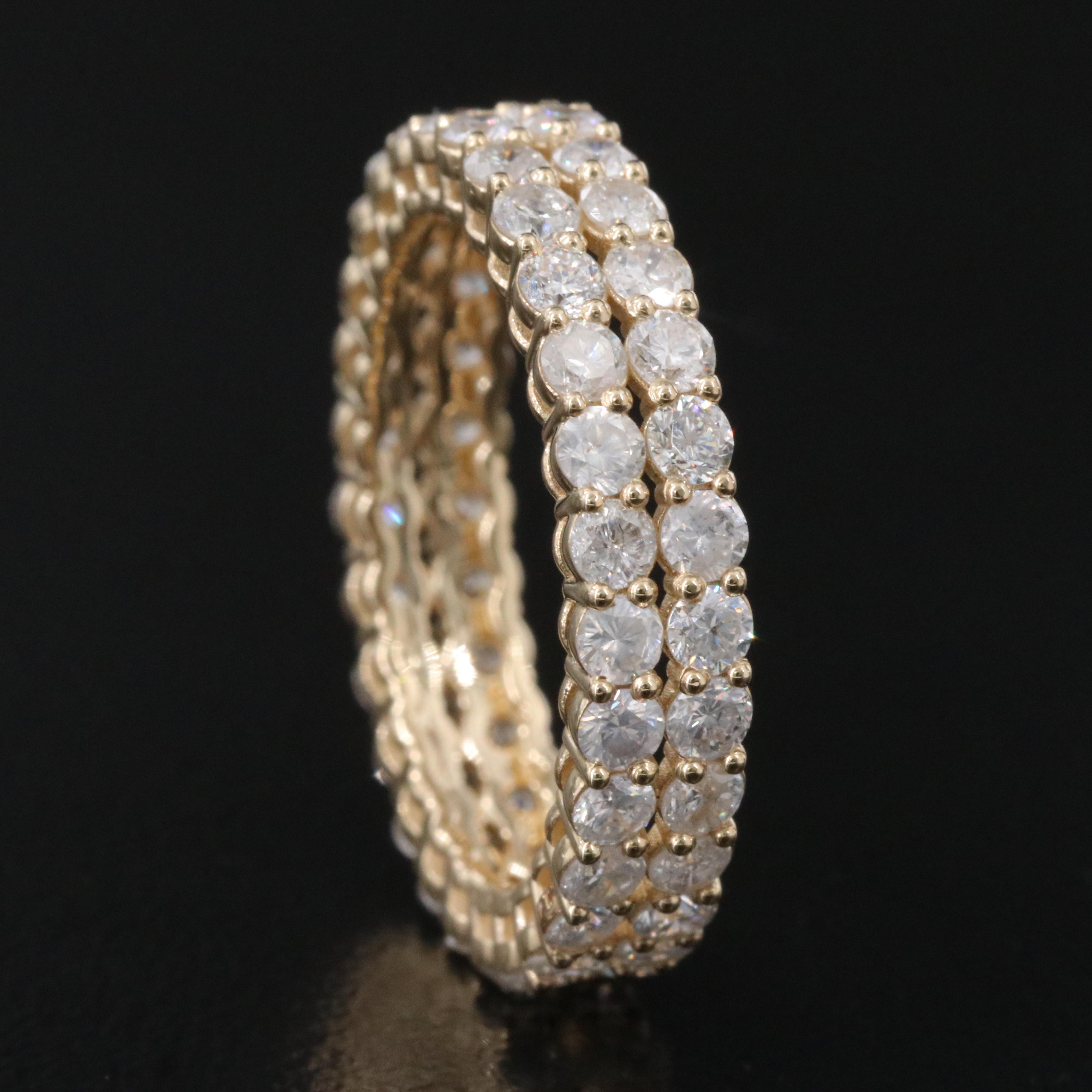 14K 2.34 CTW Diamond Eternity Band