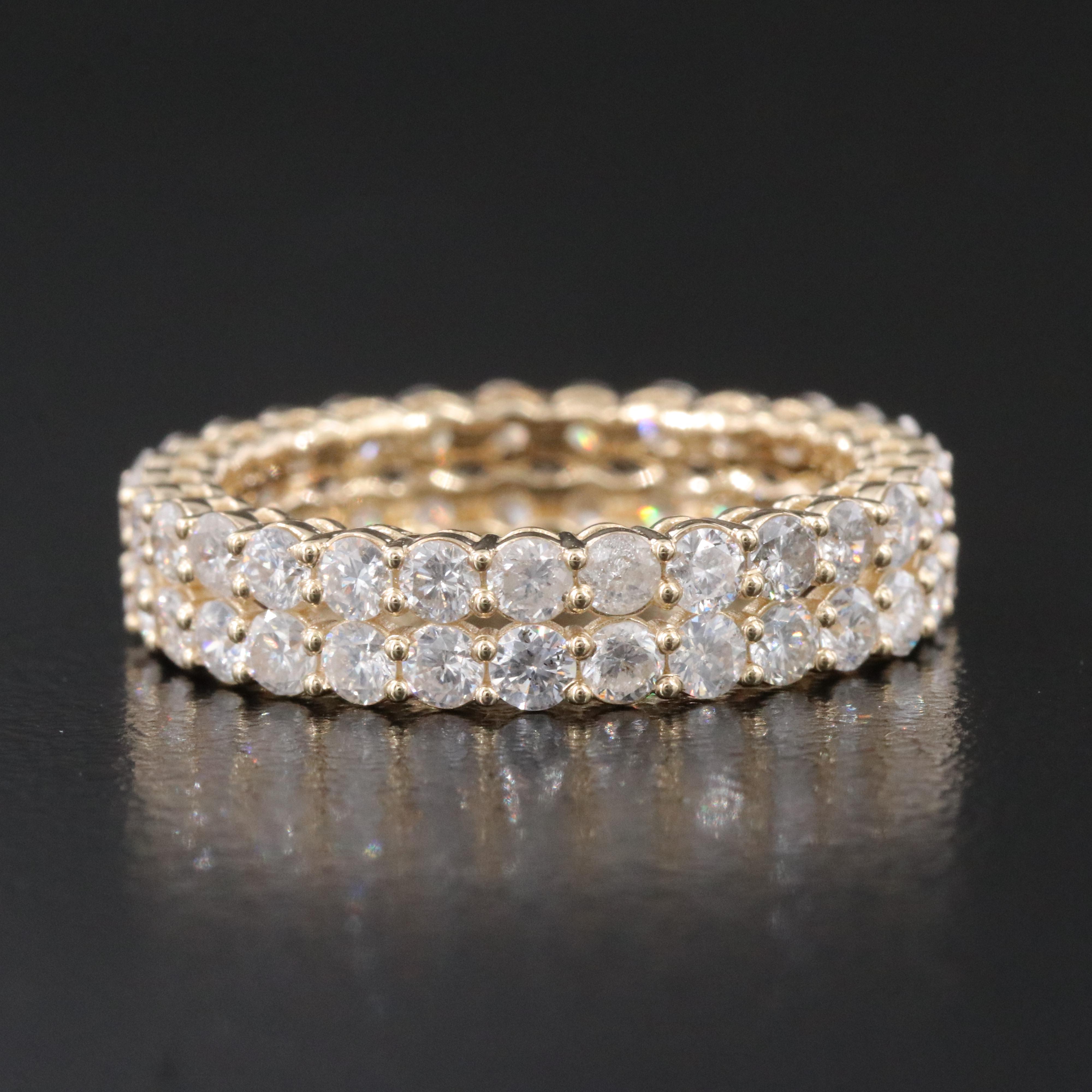 14K 2.34 CTW Diamond Eternity Band