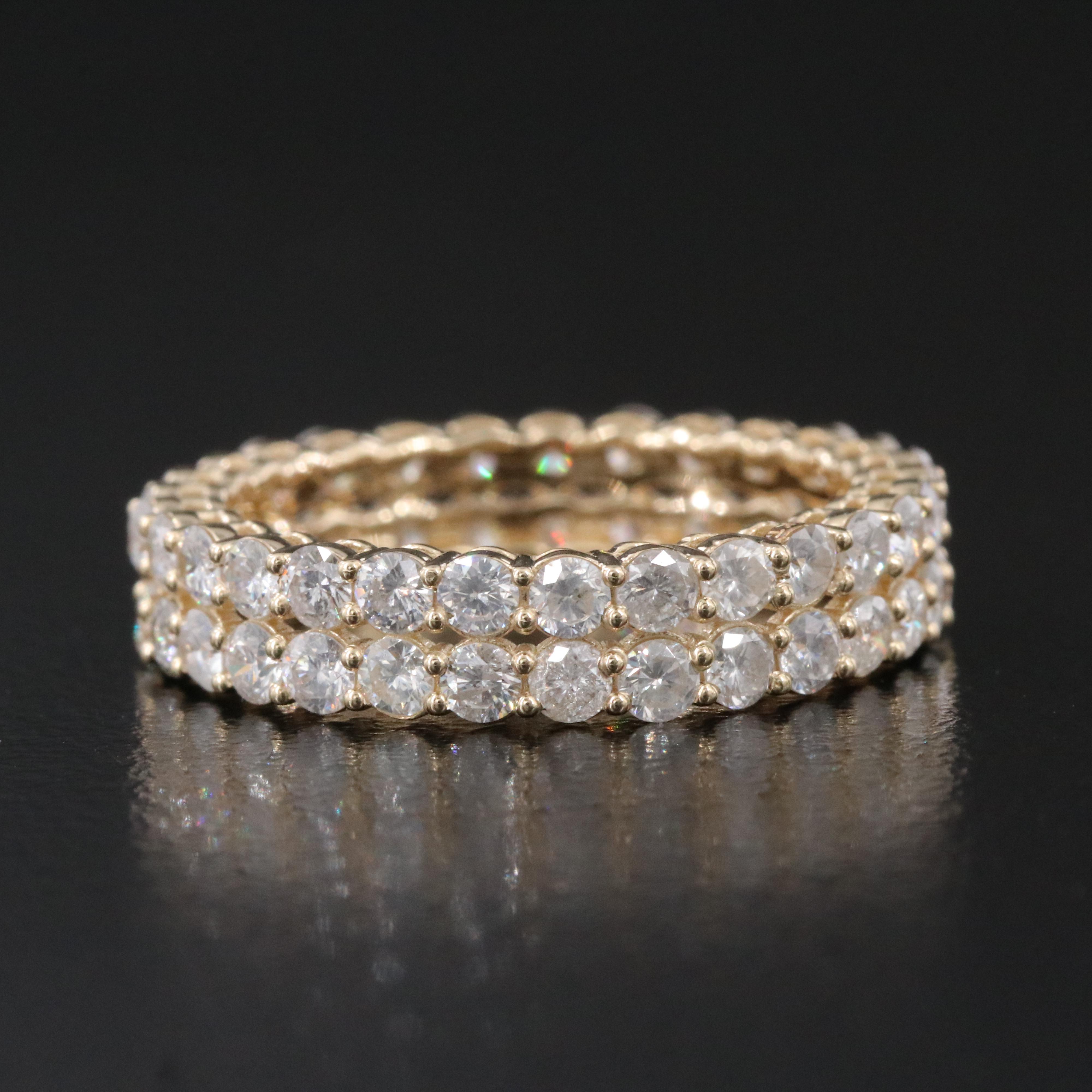 14K 2.34 CTW Diamond Eternity Band