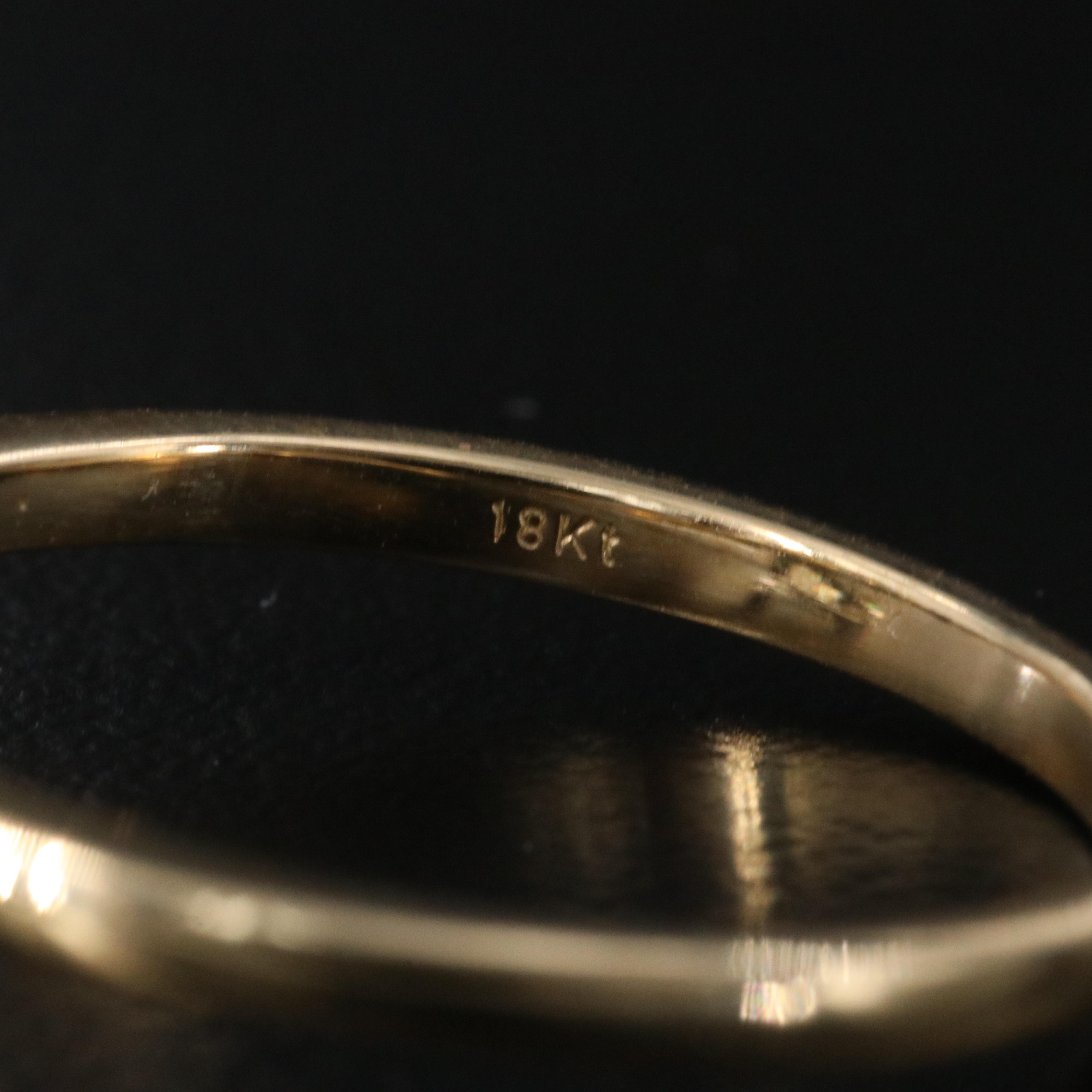 18K 5.18 CT Lab Grown Diamond Solitaire Ring with IGI Report