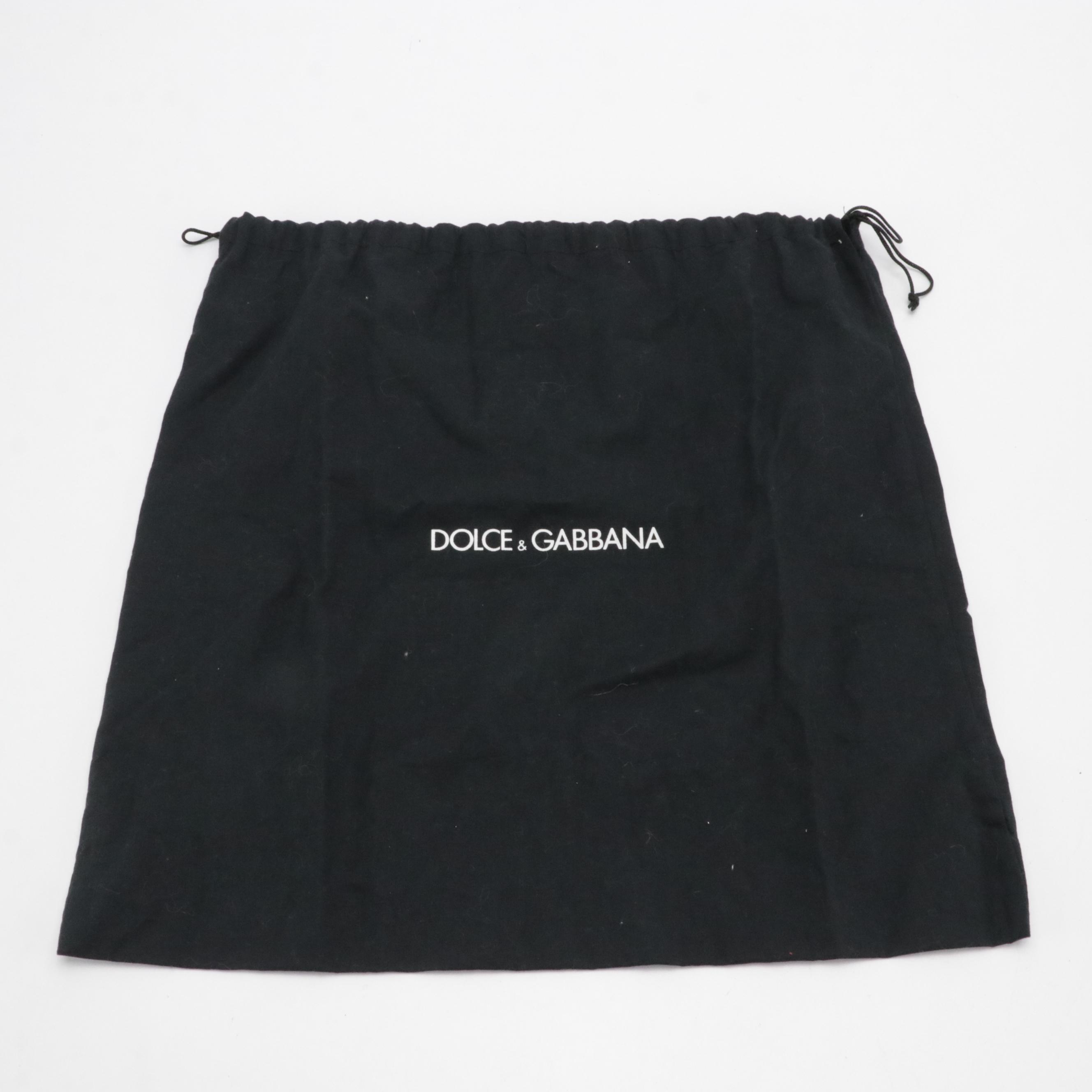 Dolce & Gabbana Miss Bonita Padlock Two-Way Bag in Yellow Calfskin Leather