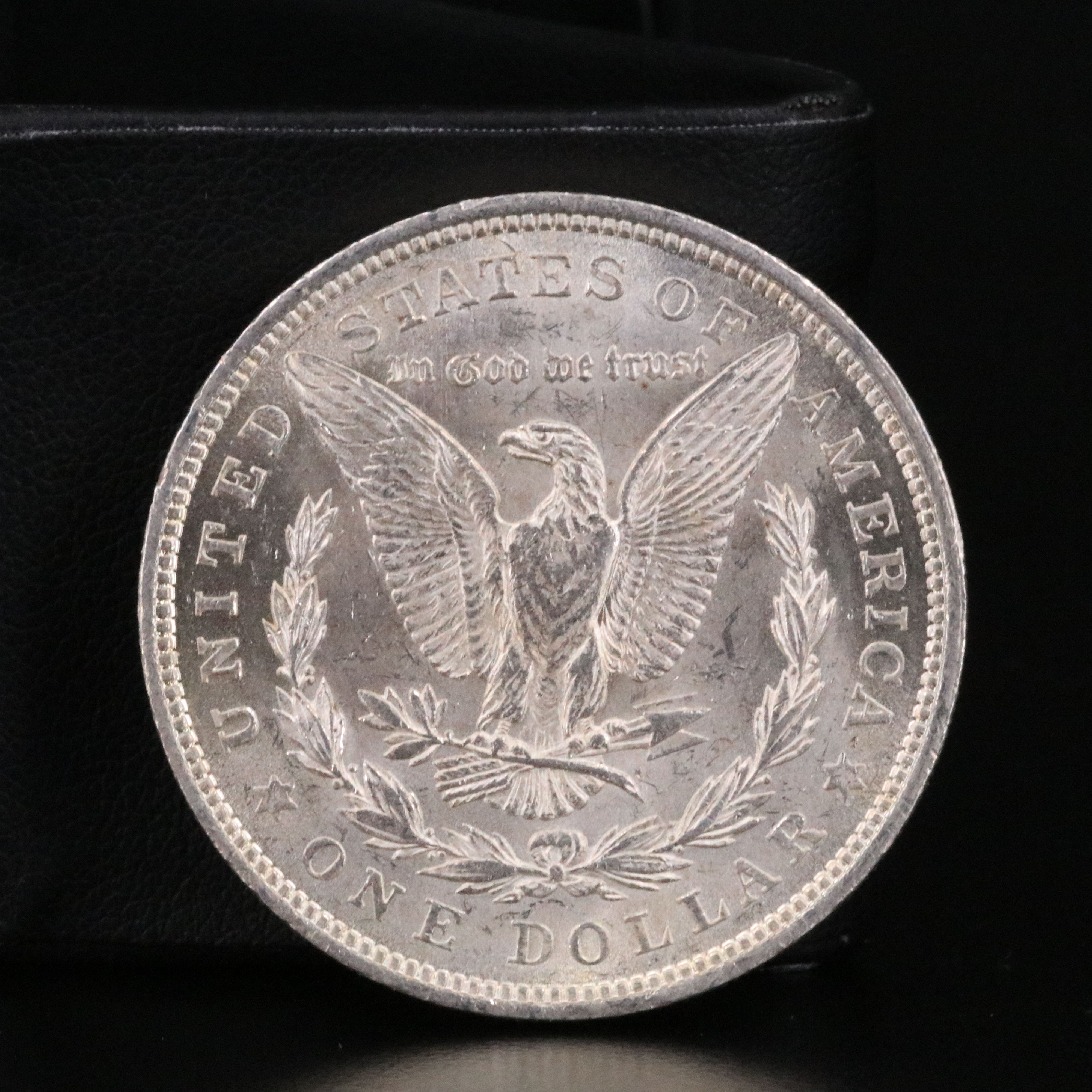 Three Different Uncirculated  U.S. Morgan and Peace Silver Dollars