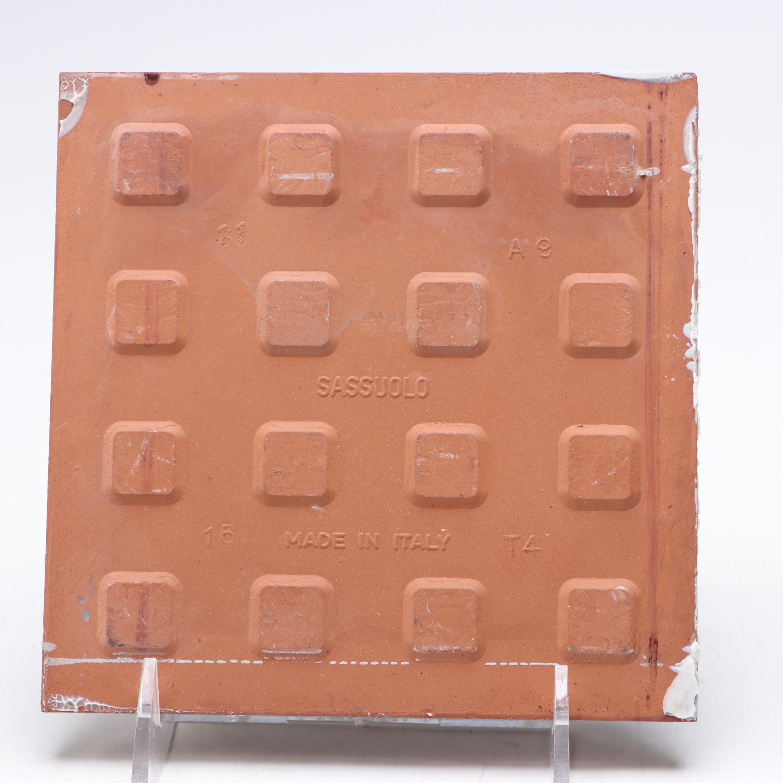 Figural Stephen C. Foster Music Box with Ceramic Trivet and Leaf Platter