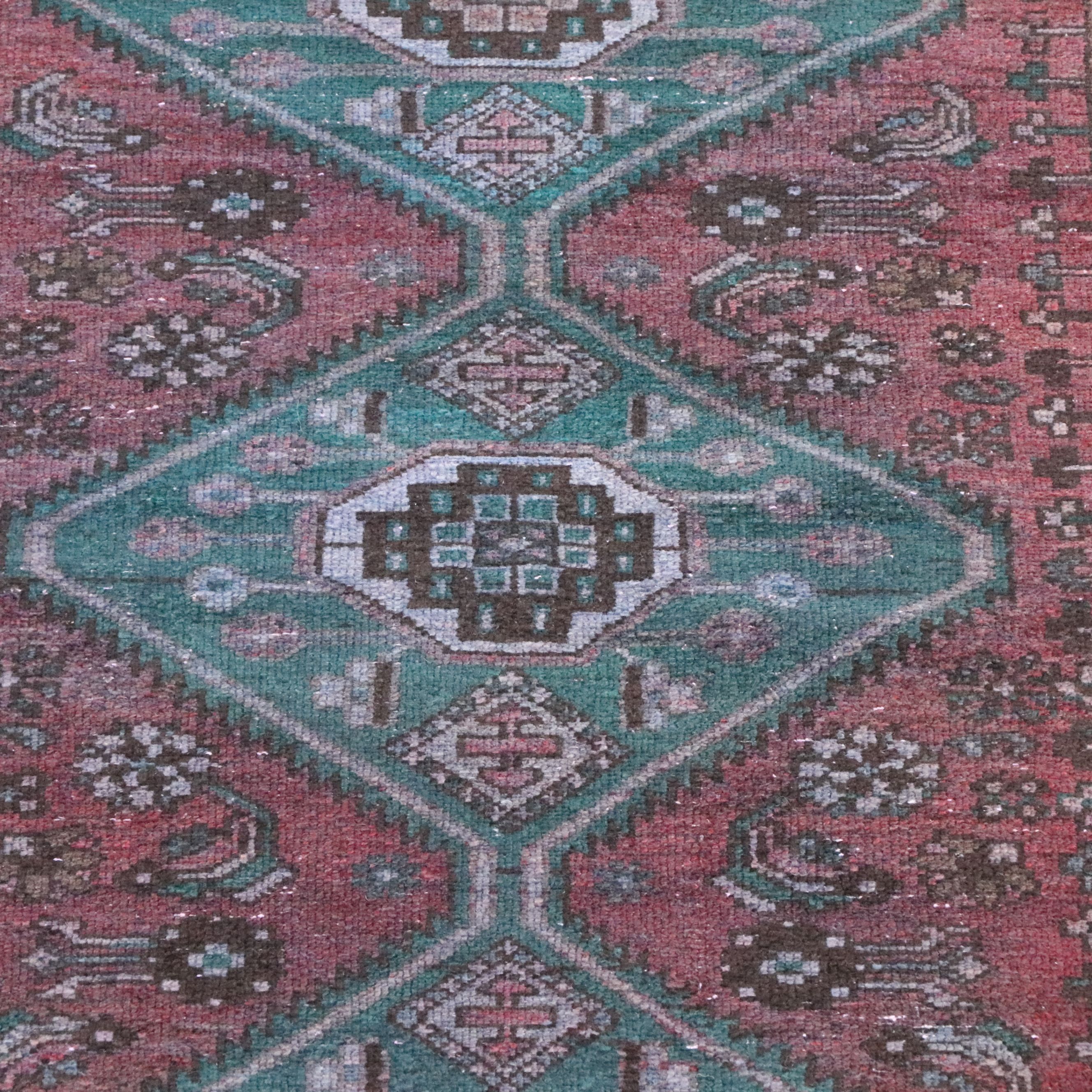 3'6 x 9'8 Hand-Knotted Persian Shiraz Long Rug