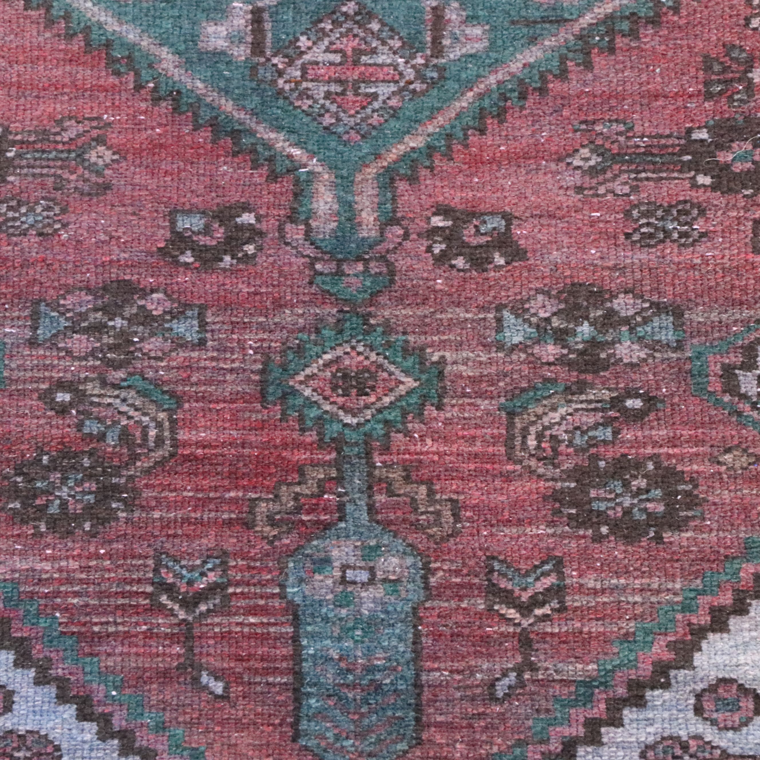 3'6 x 9'8 Hand-Knotted Persian Shiraz Long Rug