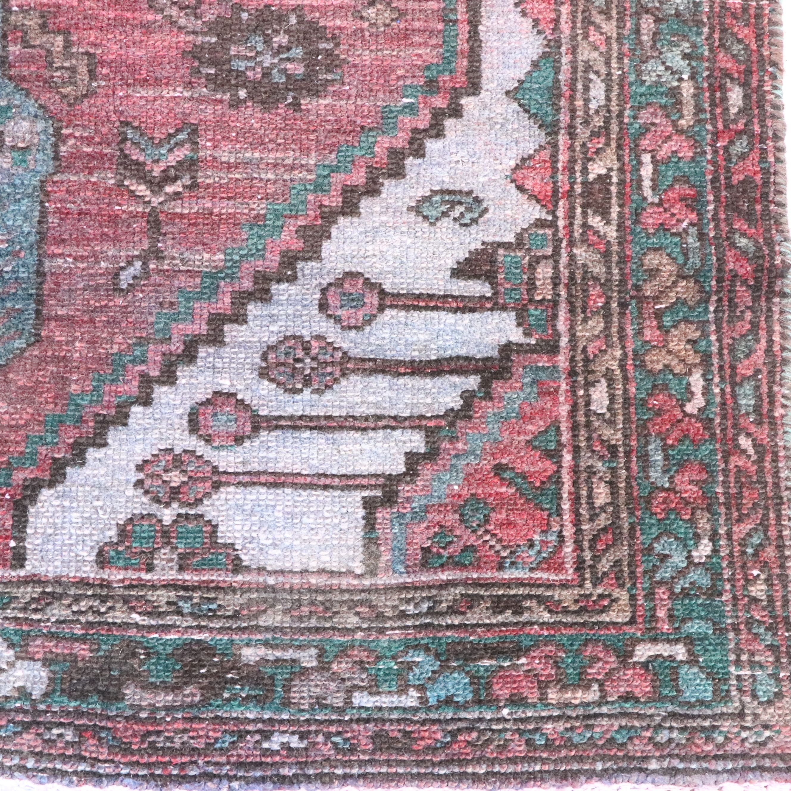3'6 x 9'8 Hand-Knotted Persian Shiraz Long Rug