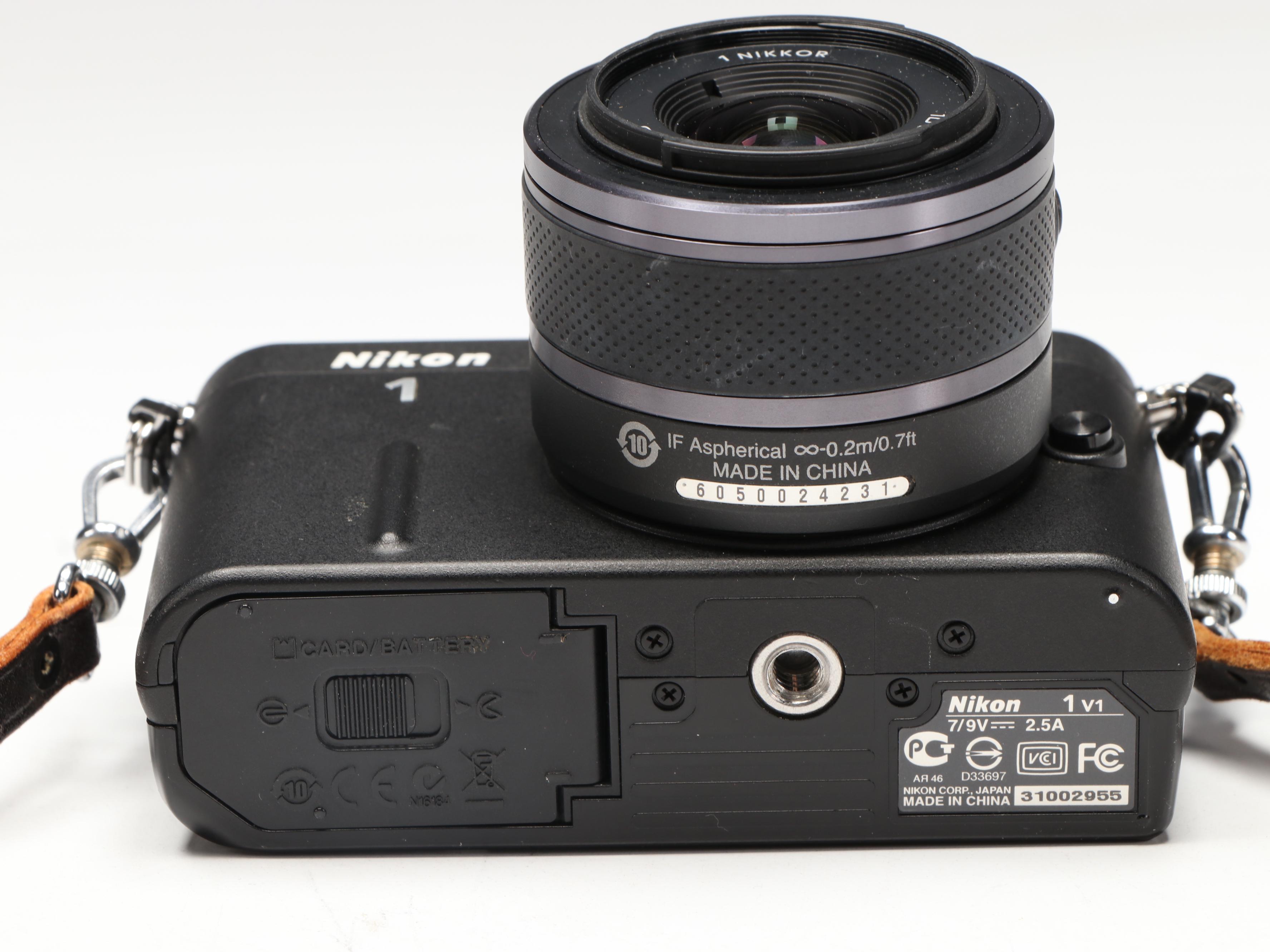 Nikon 1 V1 Mirrorless Interchangeable-Lens Camera with Vanguard Bag and More