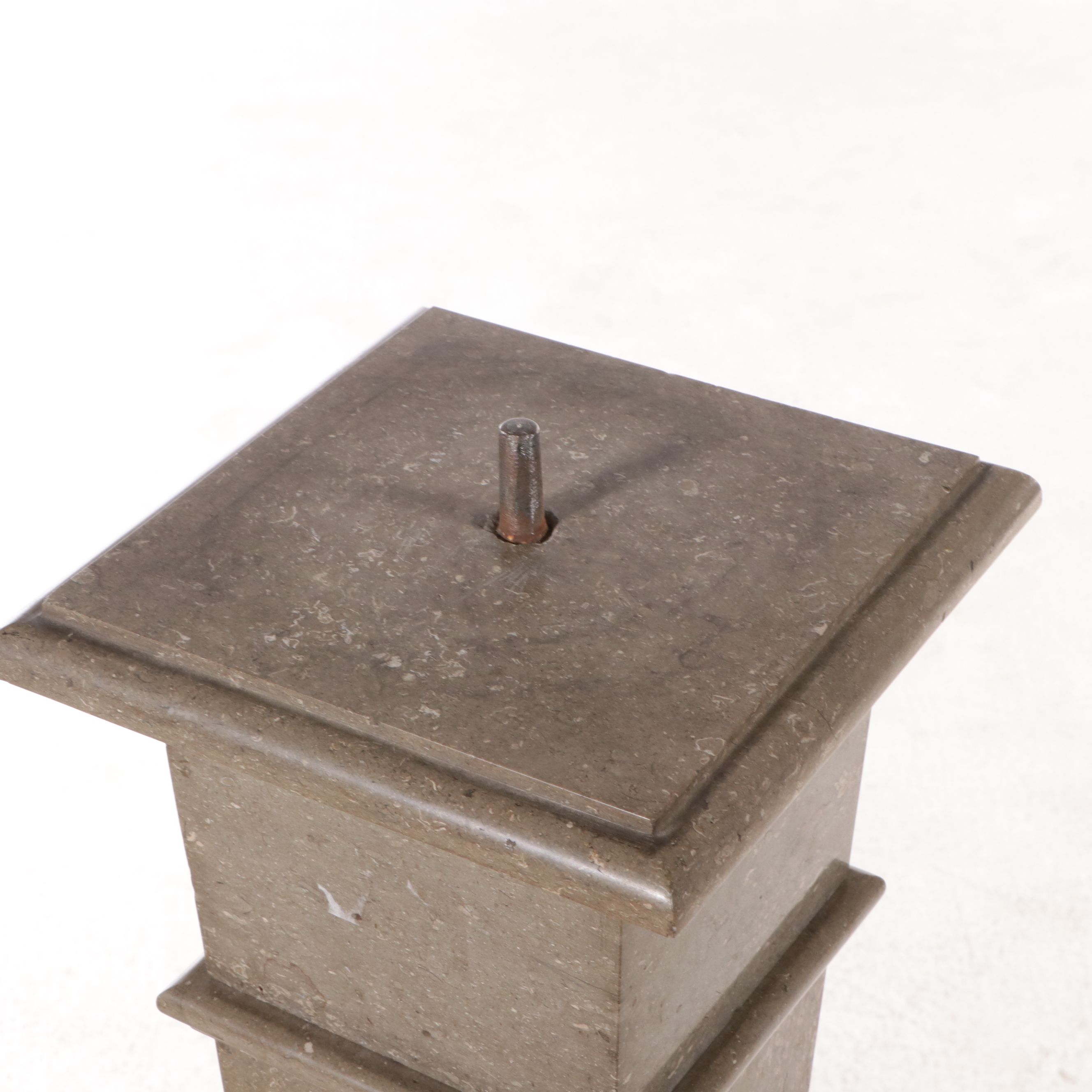 Neoclassical Style Marble Pedestal