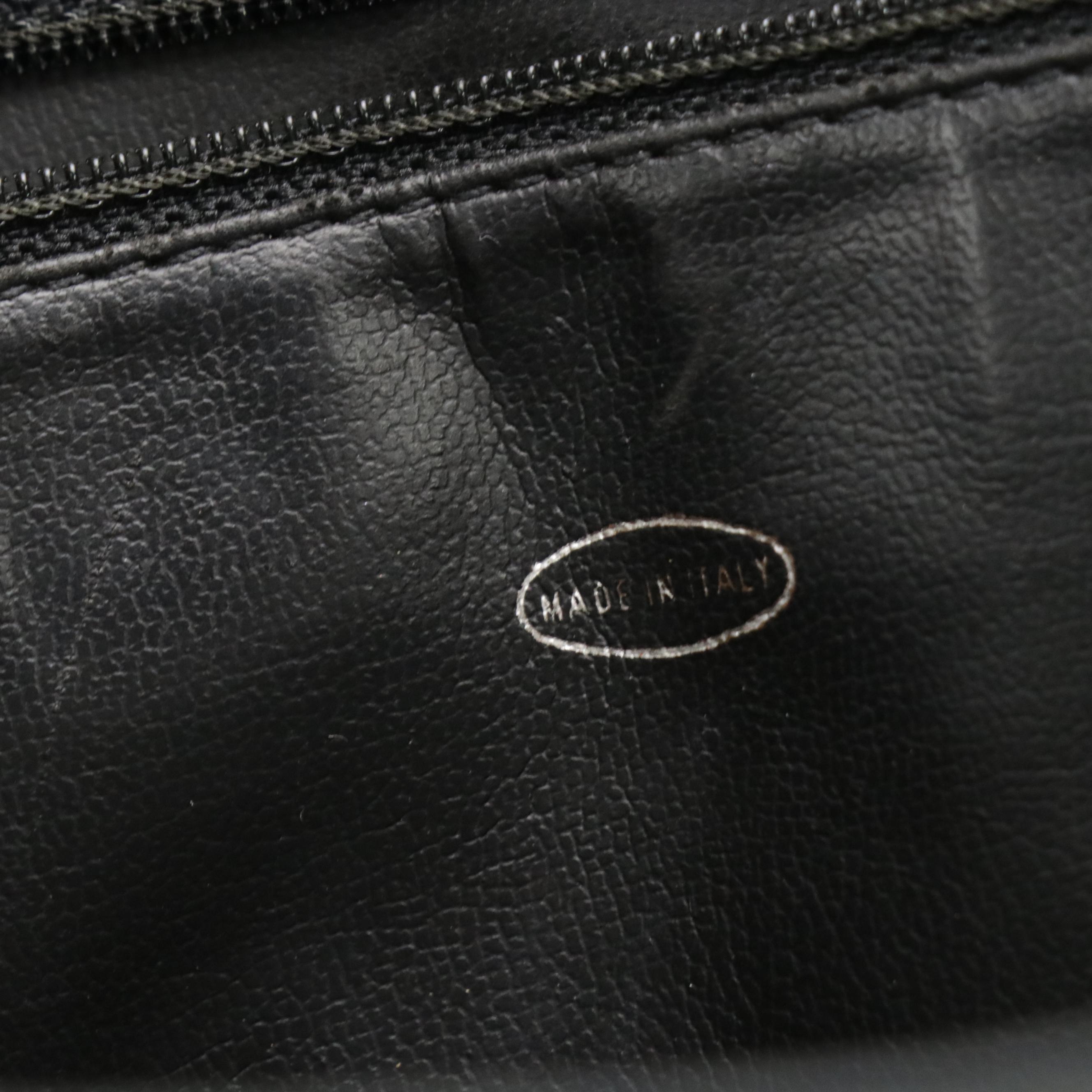 Chanel Black Quilted Lambskin Leather Double Front and Back Pocket Shoulder Bag