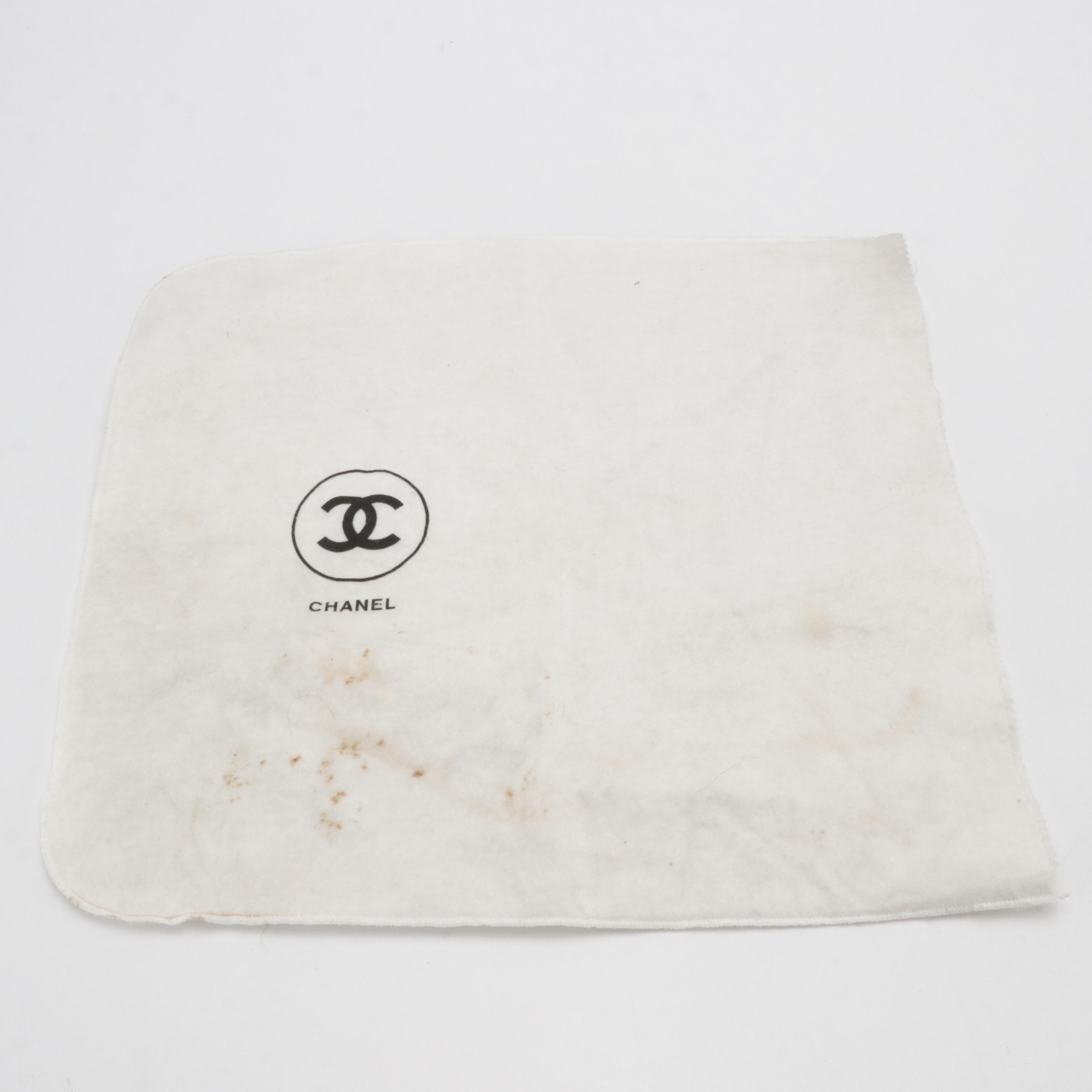 Chanel Black Quilted Lambskin Leather Double Front and Back Pocket Shoulder Bag