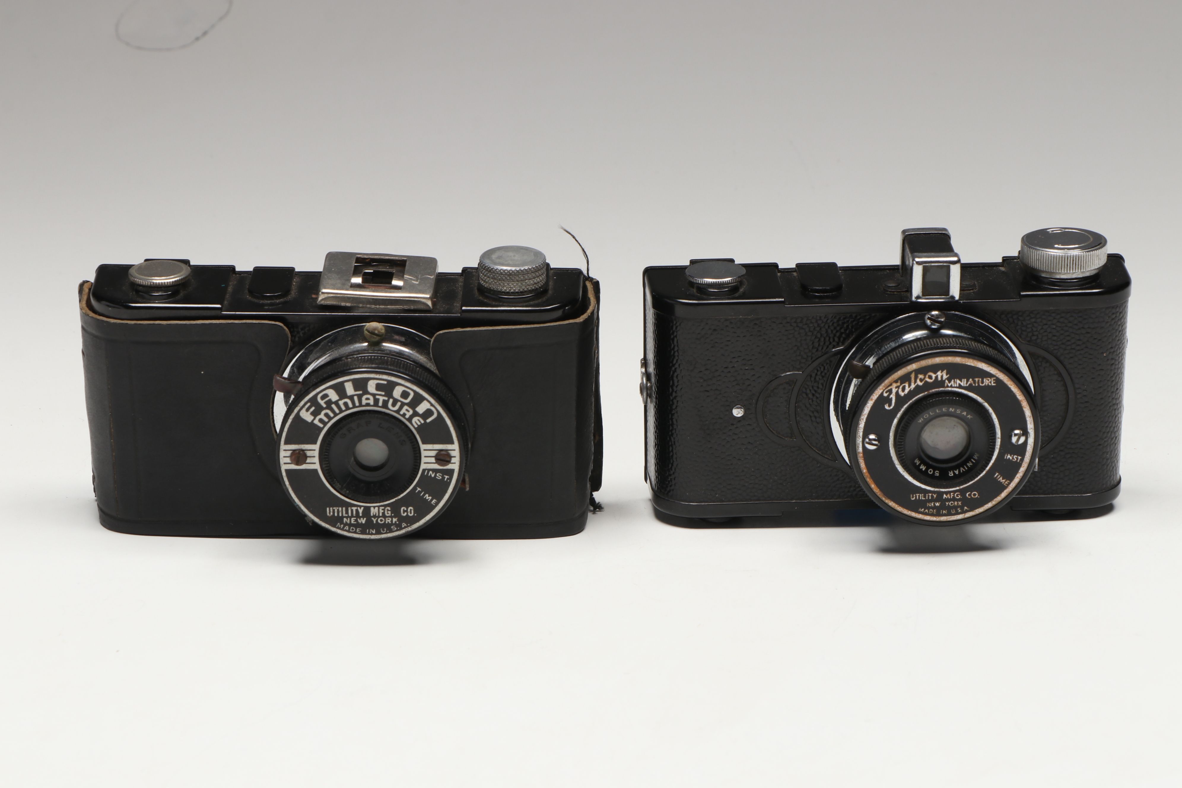 Falcon Miniature, Argus, Pronto, and Varo Still Cameras
