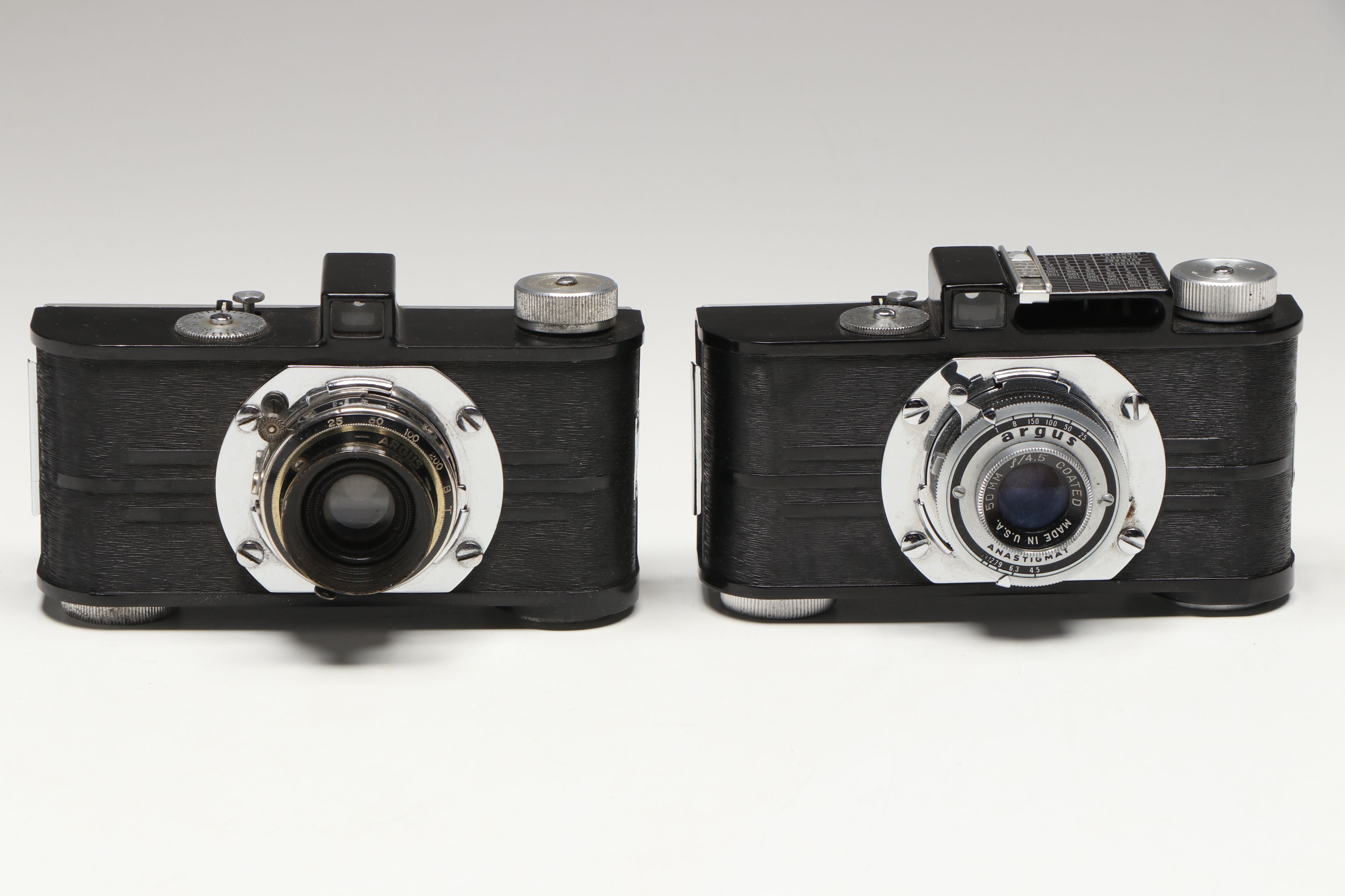 Falcon Miniature, Argus, Pronto, and Varo Still Cameras